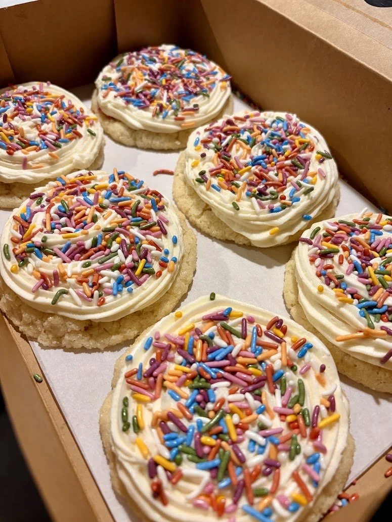 Frosted Sourdough Sugar Cookies