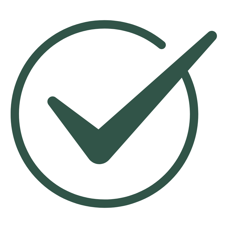 Green check mark
