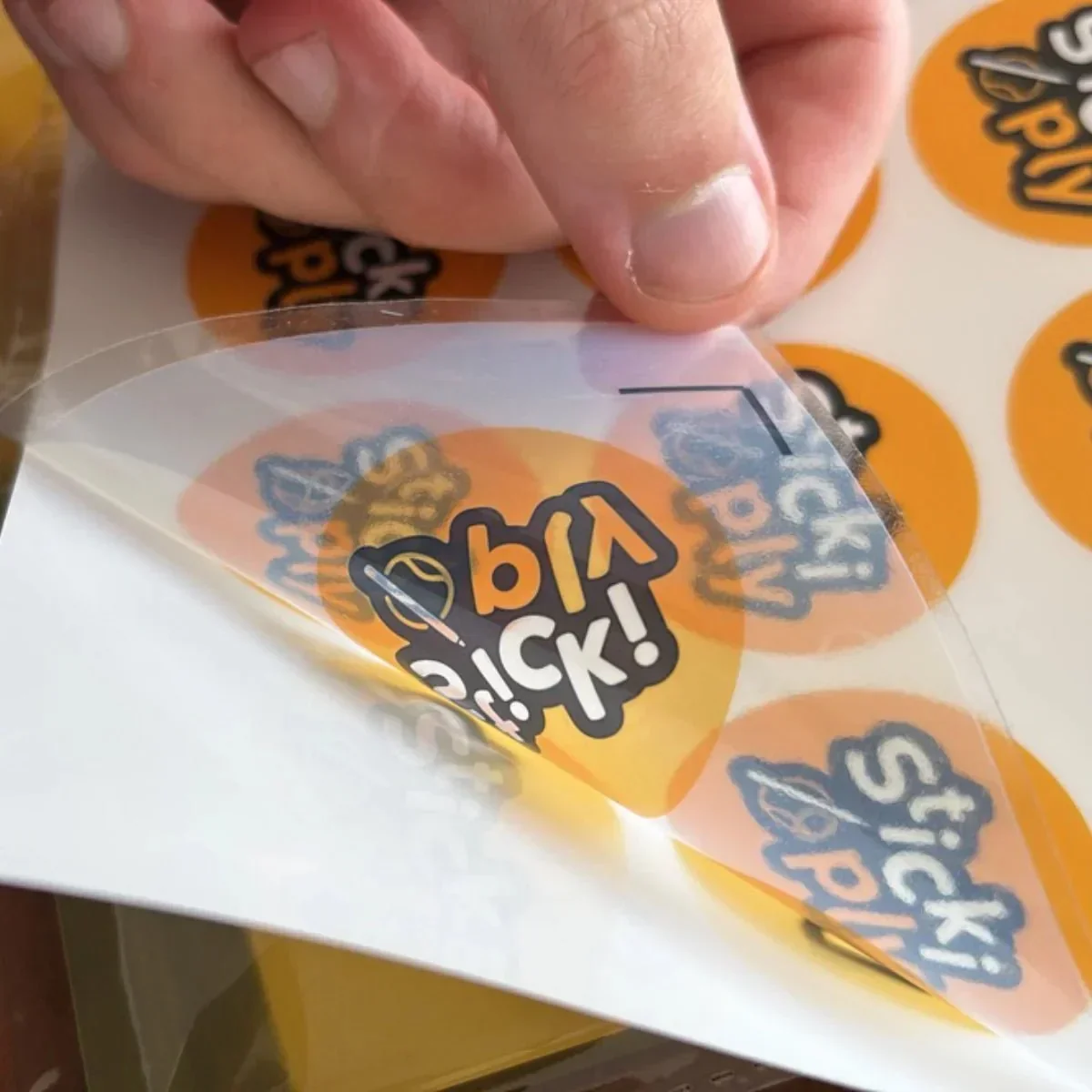 Clear Sticker Print (12"x18")