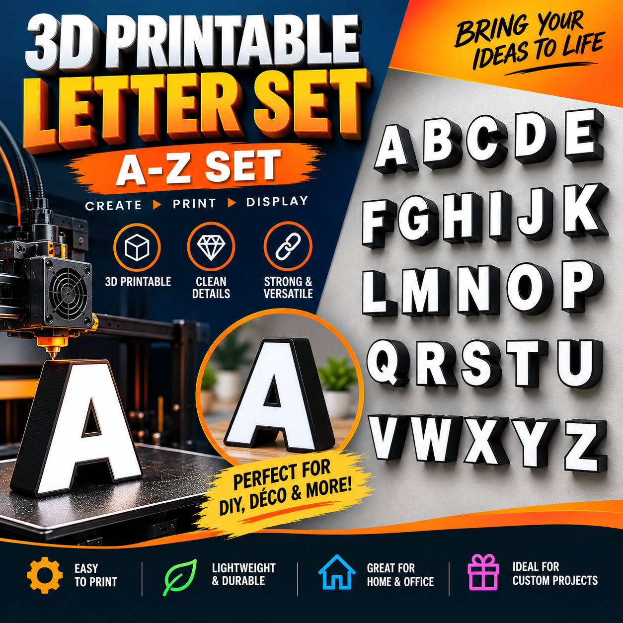 LED Letters (Alphabet)