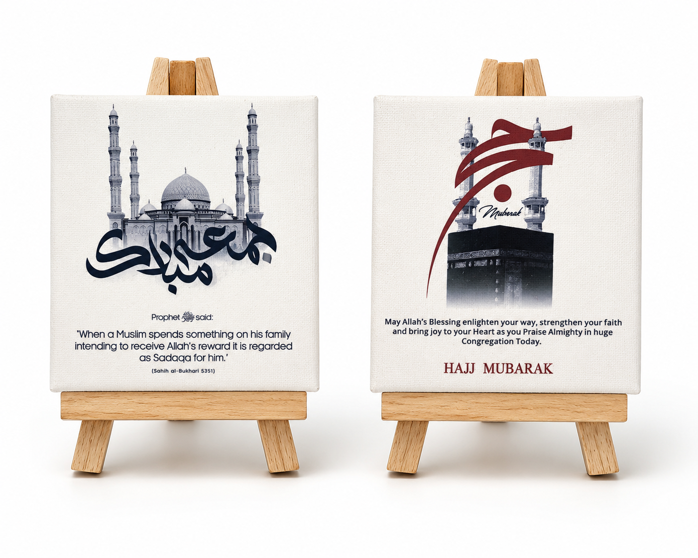 Mini Canvas Desk Art with Easel
