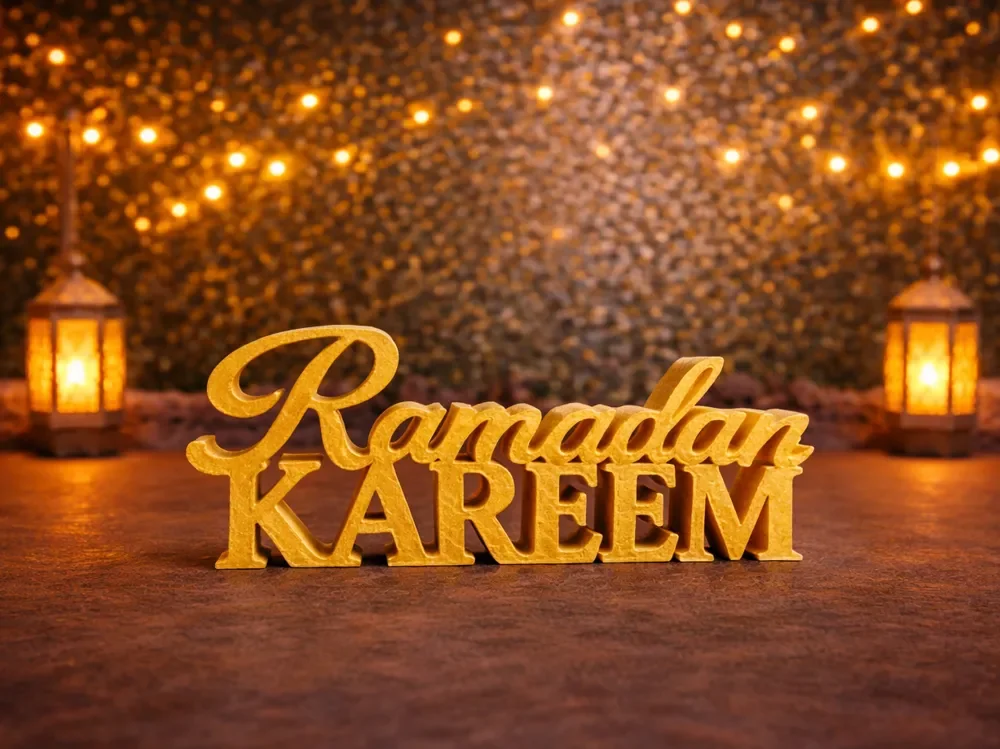 Ramadan Kareem Freestanding Decor