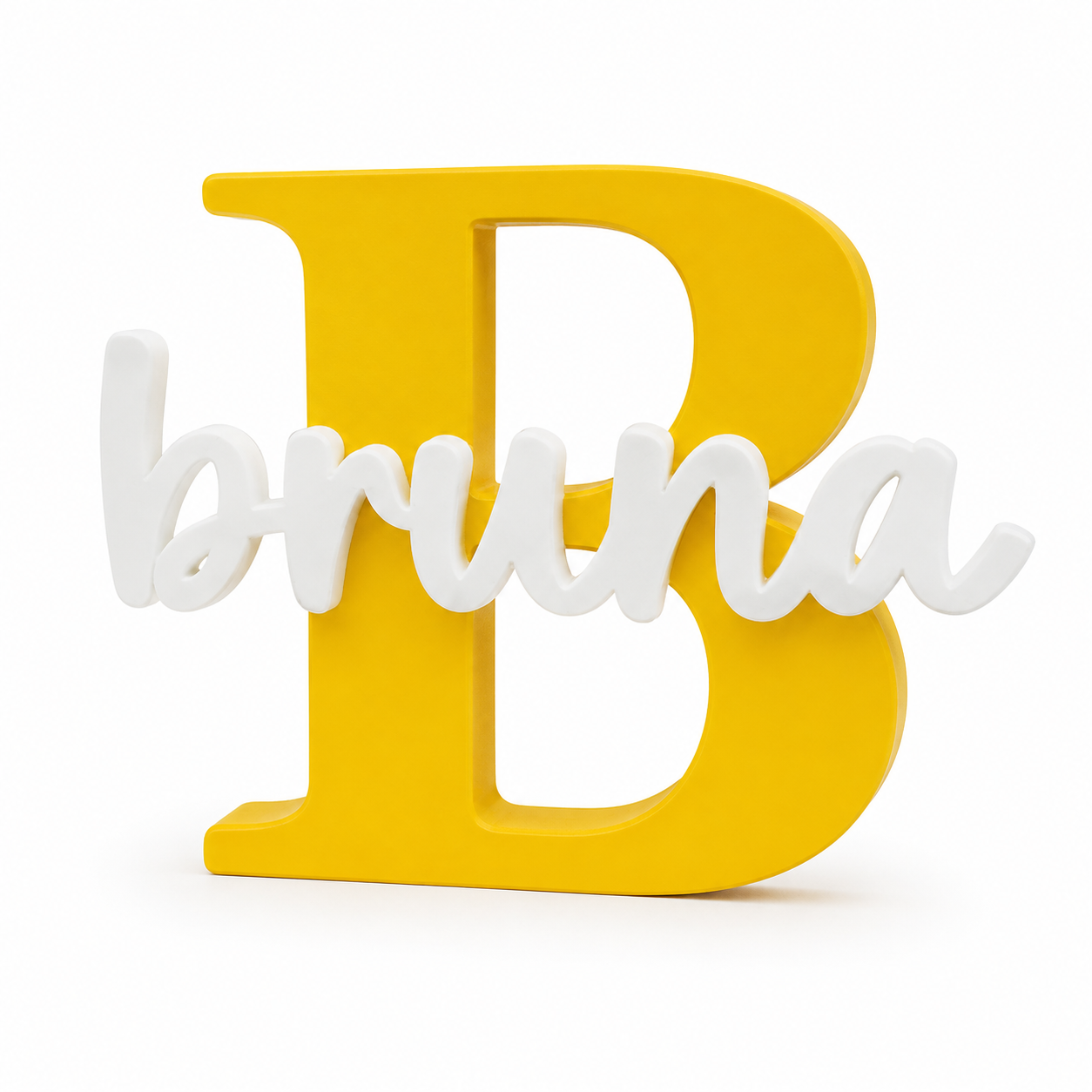 Custom Printed Letter Monogram