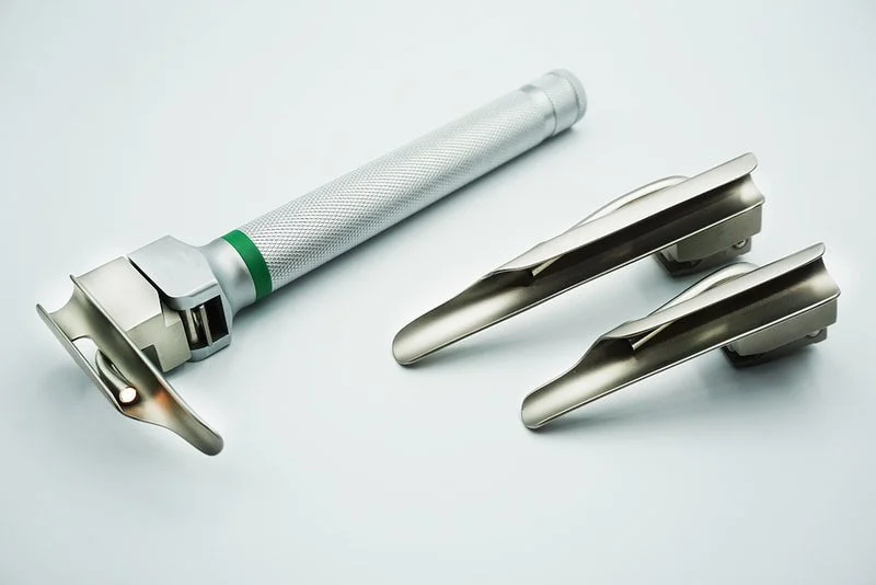 直式光纖喉頭鏡  Fiber-Optic Miller Laryngoscope