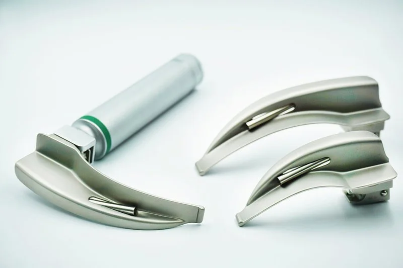 彎式LED光纖喉頭鏡LED Macintosh Laryngoscope