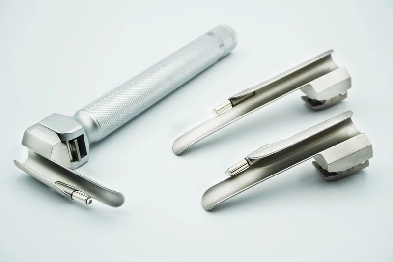 直式燈泡式喉頭鏡Conventional Miller Laryngoscope