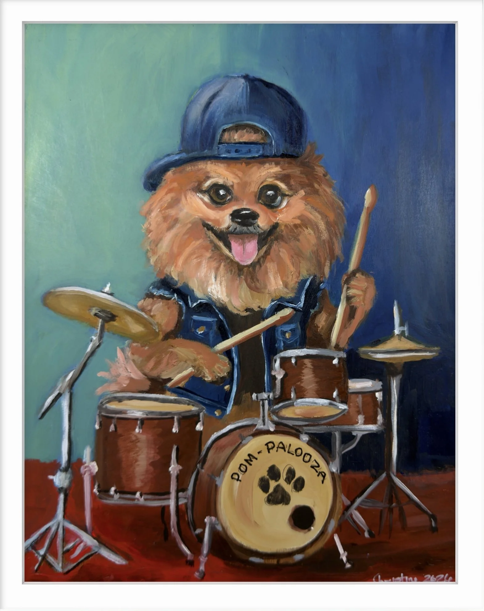 Drummer Dog
