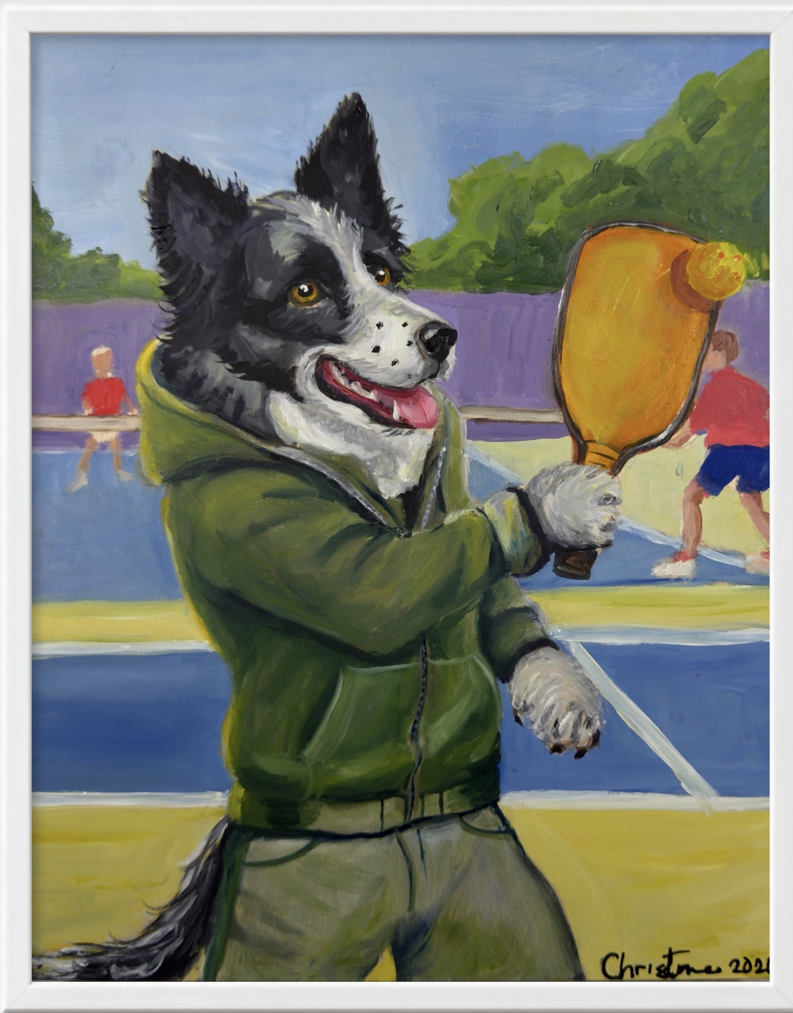 Pickleball English shepherd