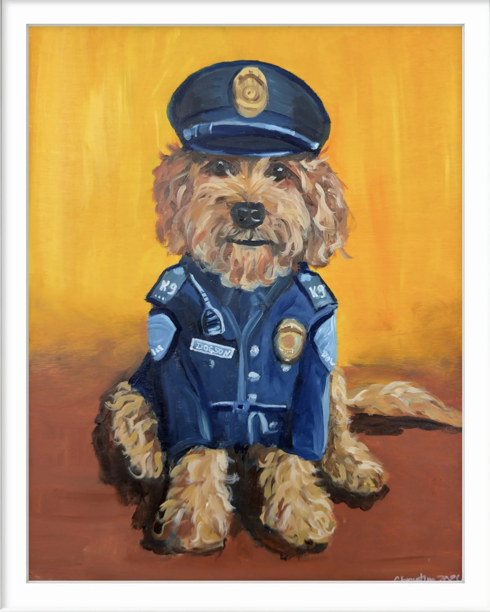 Doodle Policeman