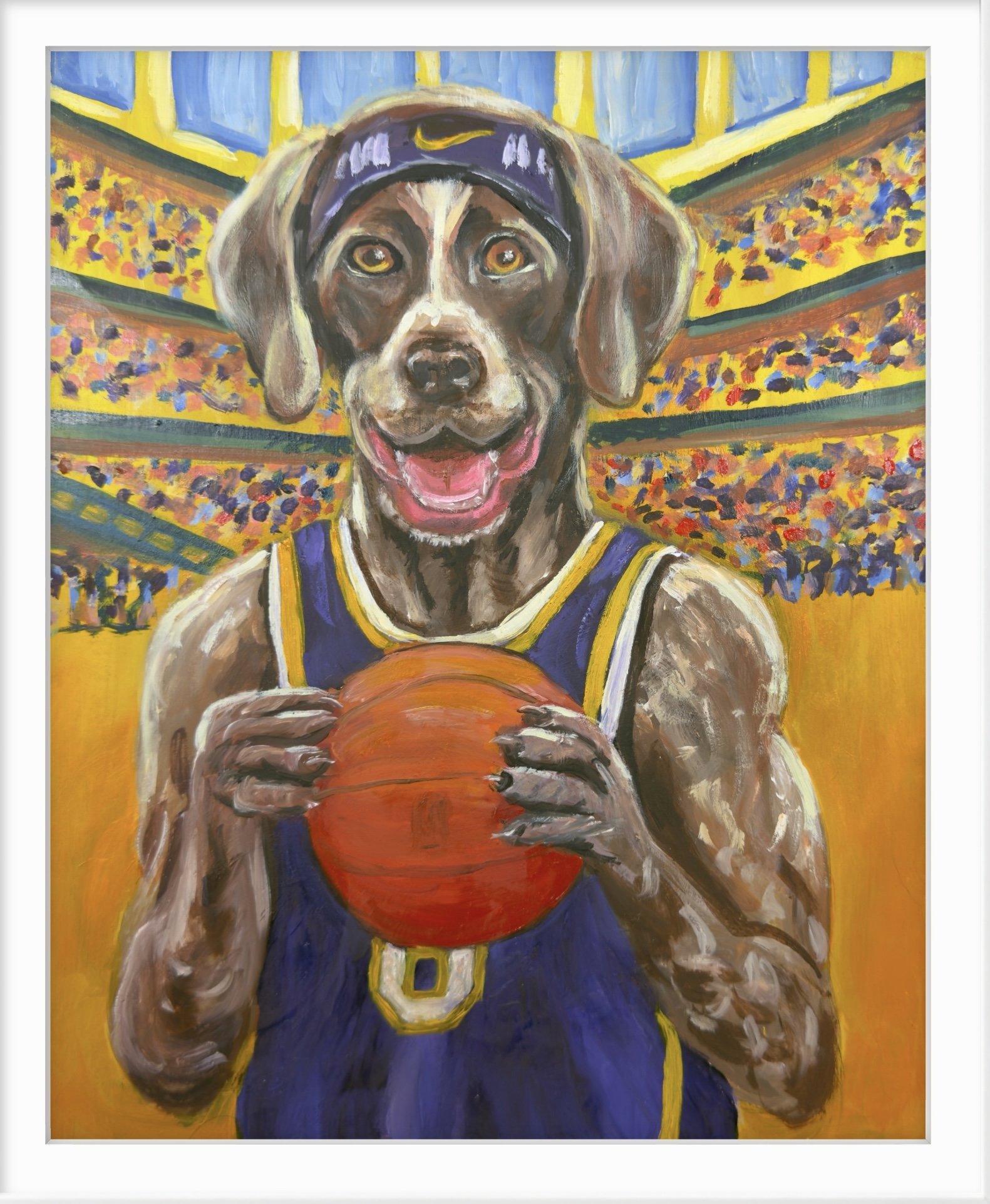 Lakers dog