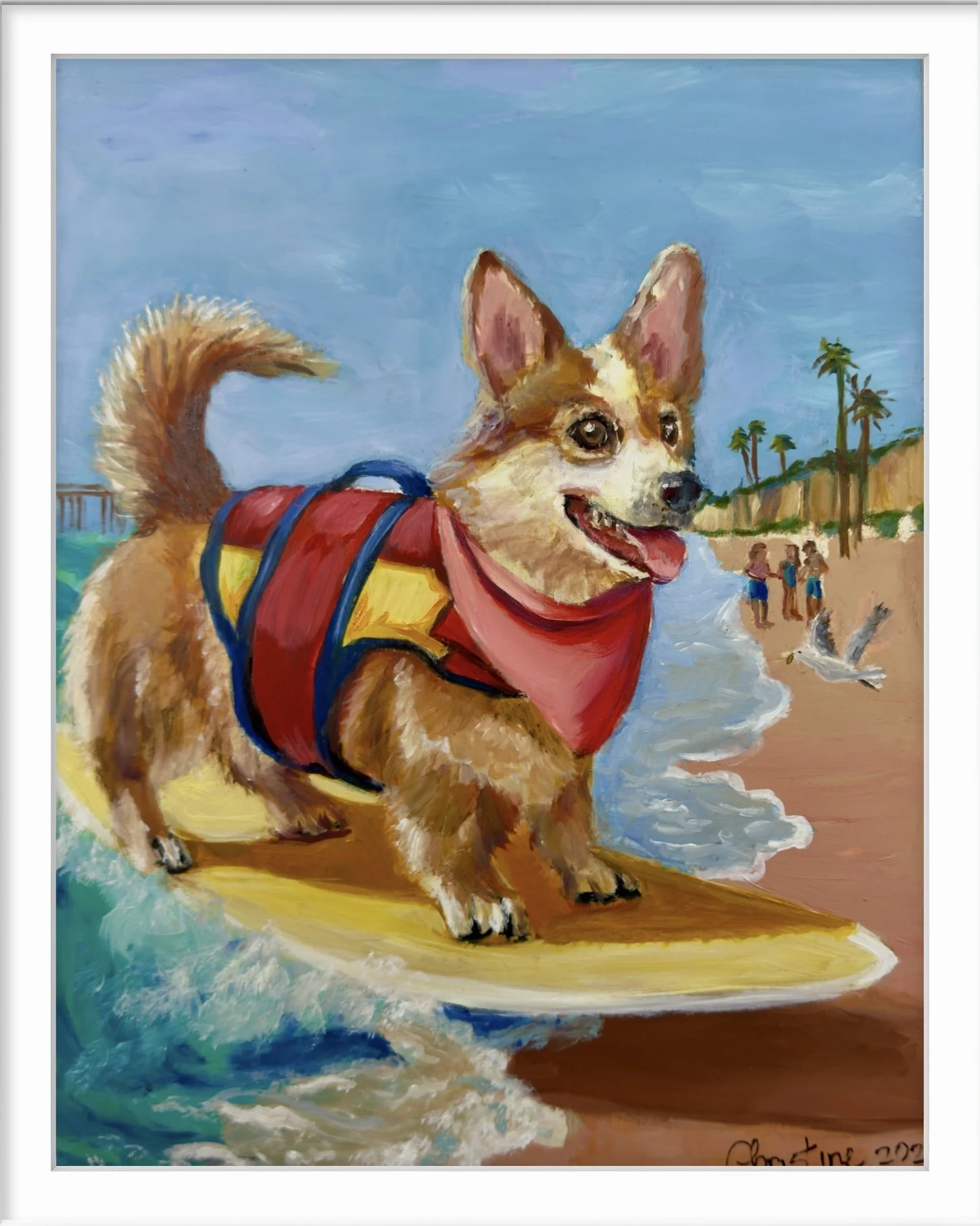 Surfer Dog