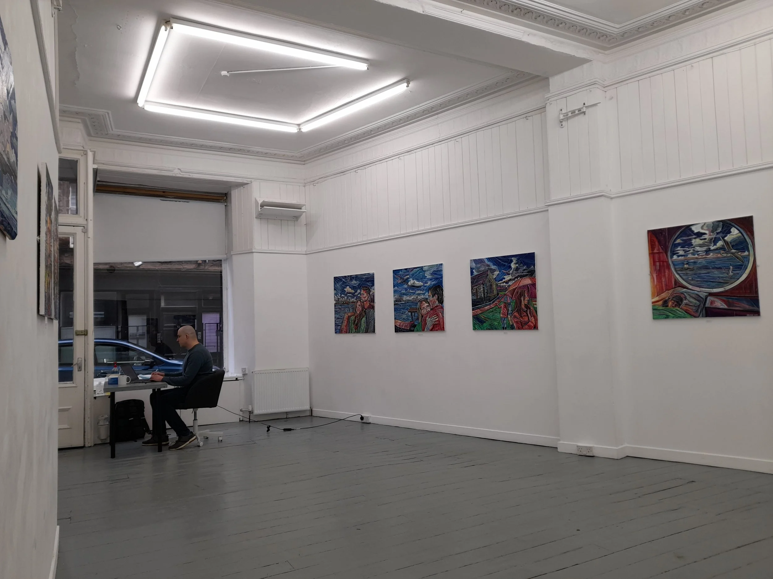 Whitespace gallery exhibition Edinburgh 2022.