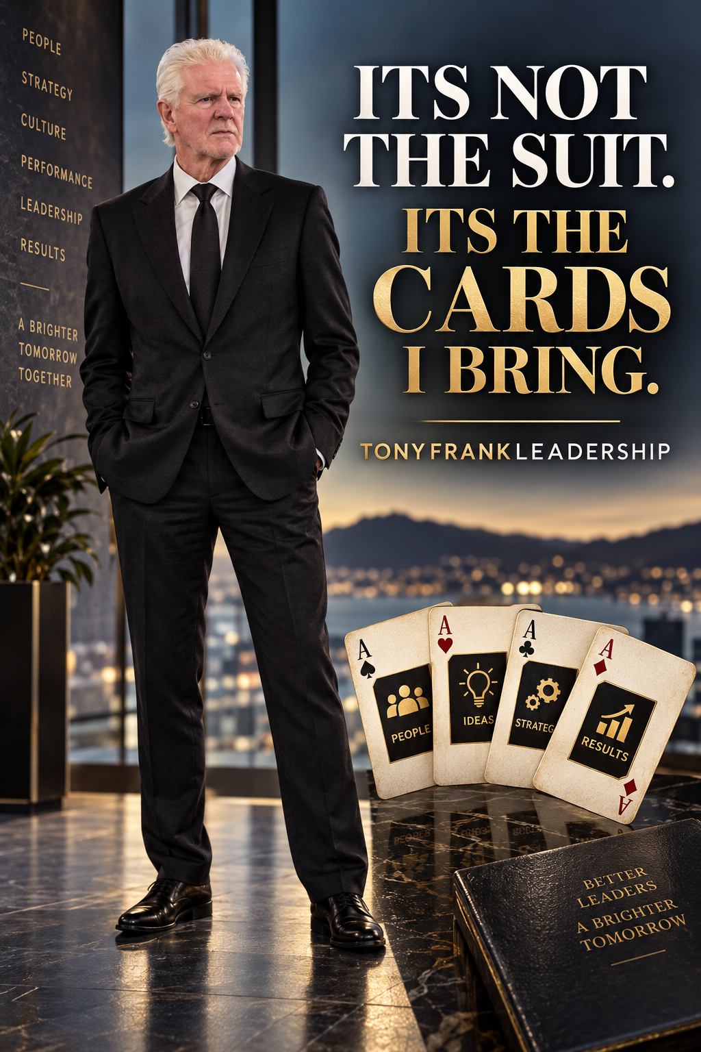 LET’S BE FRANK     12D PROVIDES THE STRUCTURE ON WHICH TO BUILD THE BODY OF YOUR LEADERSHIP 