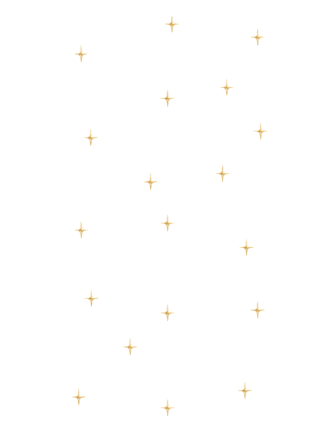 Illustration of a constellation of stars on a black background.