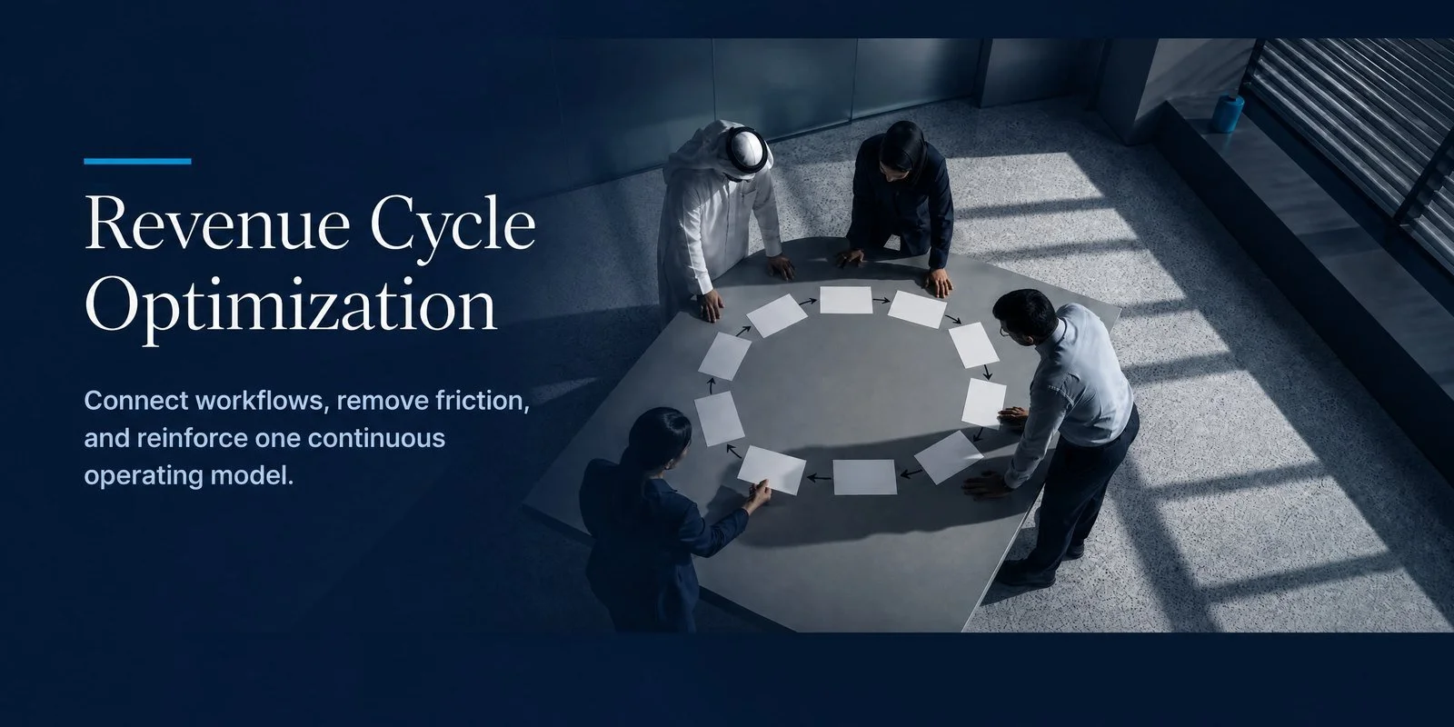 Connect workflows, remove friction, and reinforce one continuous operating model.