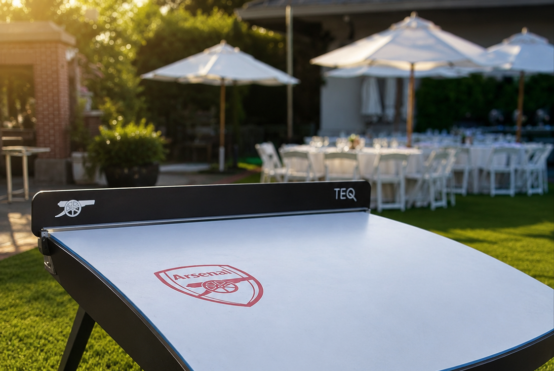 Custom Arsenal Branded TEQ Table