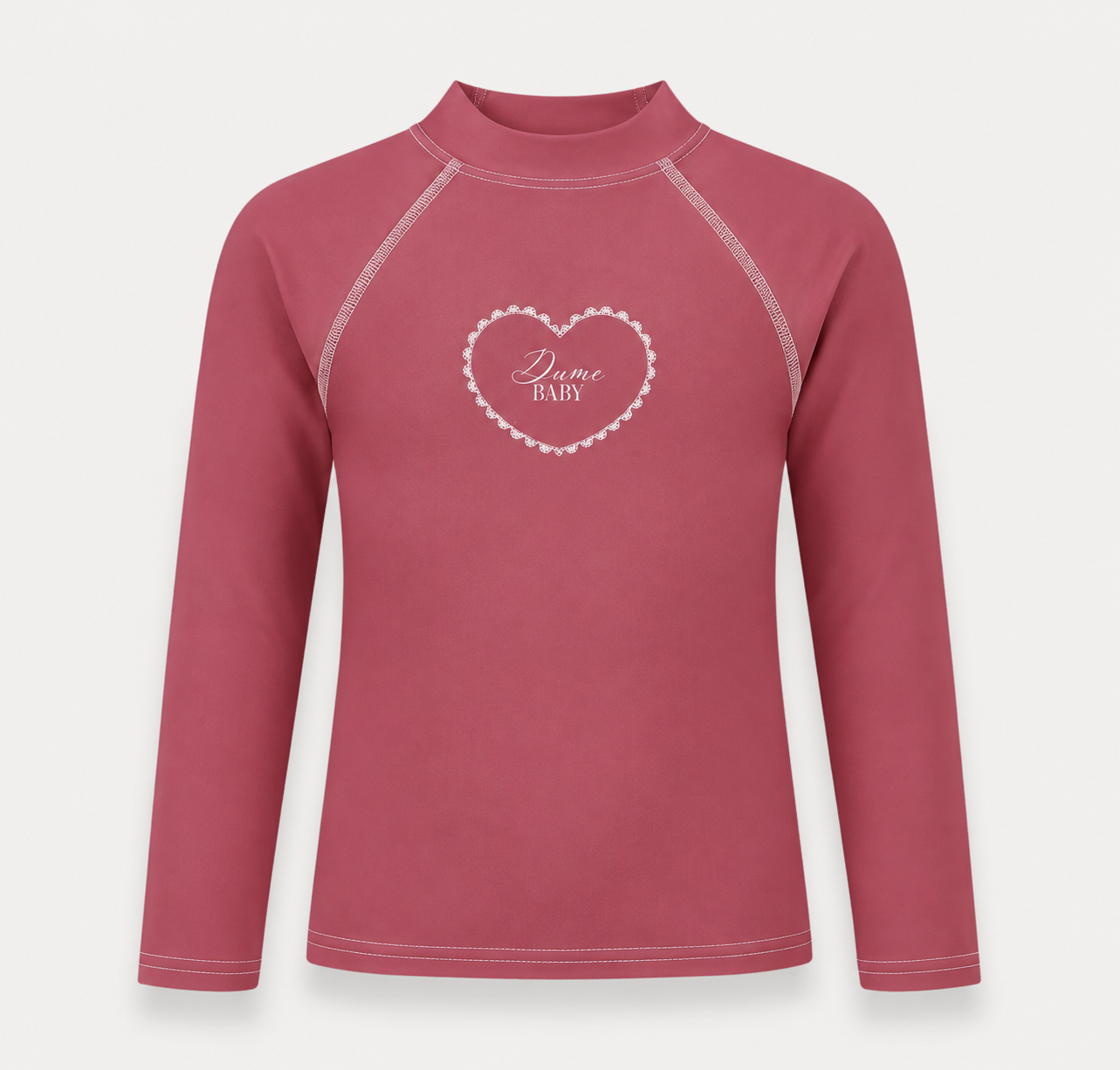 Dume Baby Kids Rash Guard in Rose