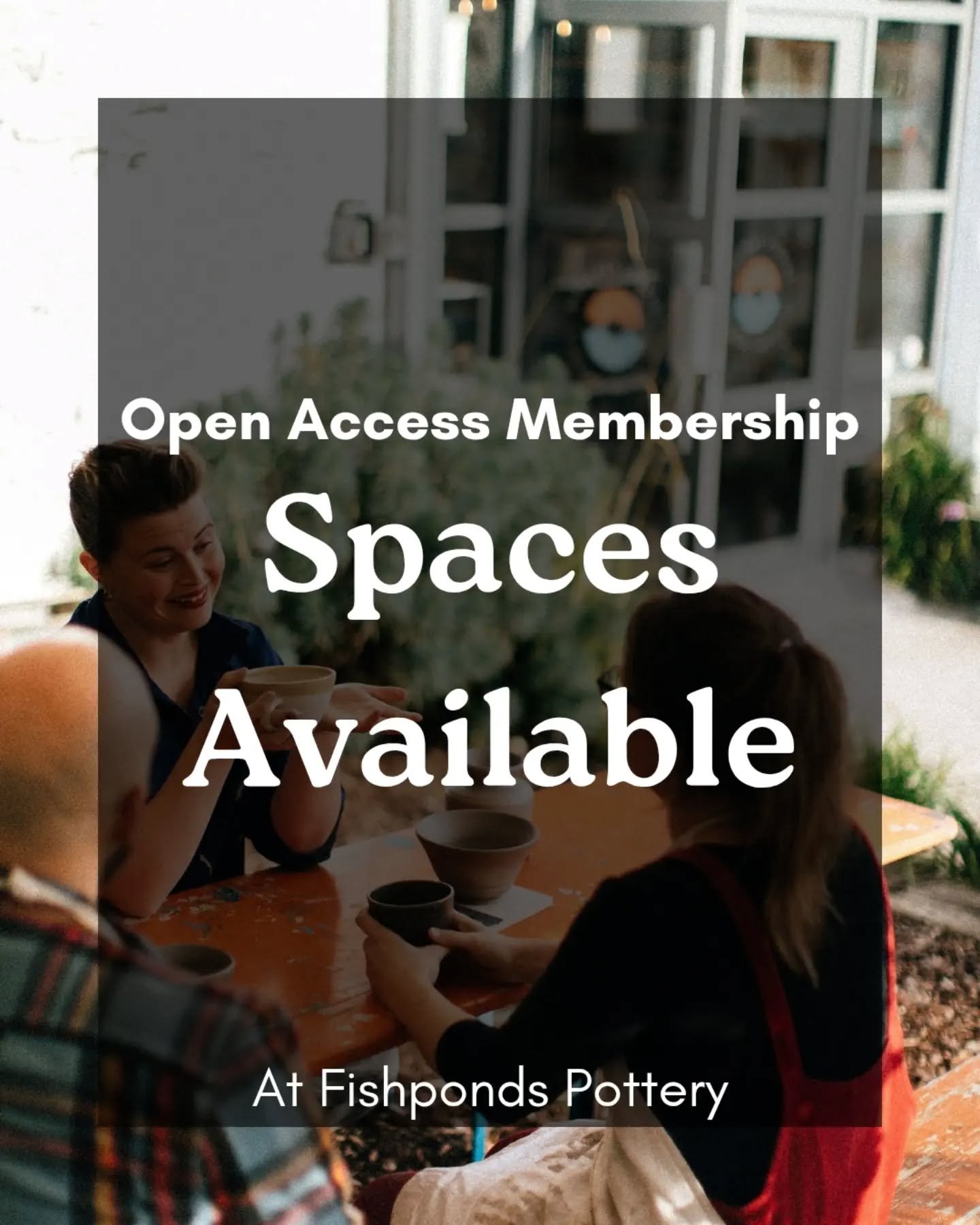 Membership spaces available! 

❤️ Looking to join a vibrant, supportive community pottery studio?

We have a handful of Open Access Membership spaces available for immediate and October starts

🕗 Our Open Access Membership grants 24 hour access to t