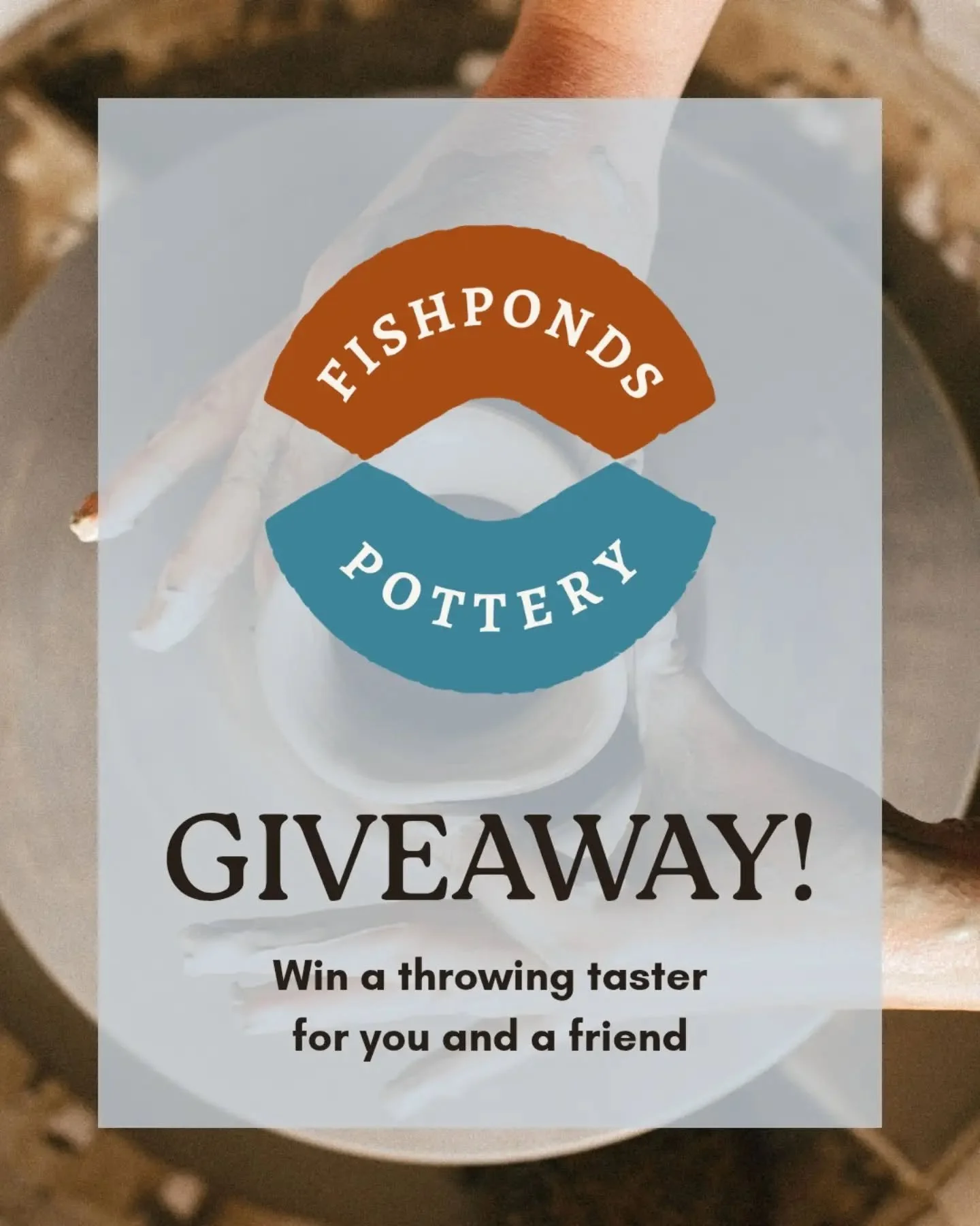 To celebrate the relaunch of our taster sessions on our website, we're having a giveaway!! 🥳

🎟️ Win a pair of tickets for you and a friend to attend one of our 2 hour throwing tasters 

How to Enter: 

✅ Make sure you're following us! We'll be che