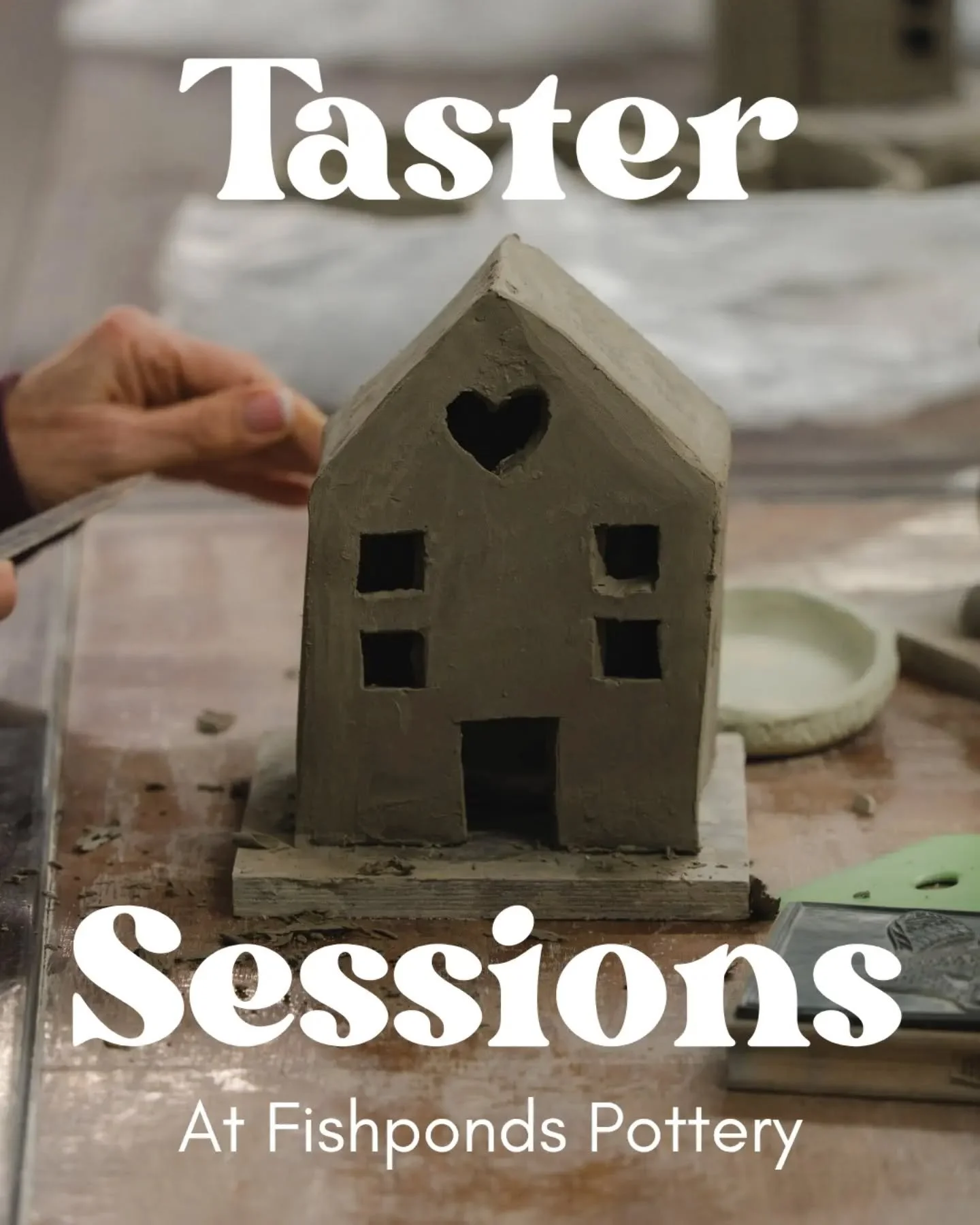 Did you know? 👀

🎨 We run taster sessions every other week in handbuilding and throwing!

✨ These one off classes are great if you want to try something new and fun without the commitment of a course. 

Interested? Comment "taster" below 