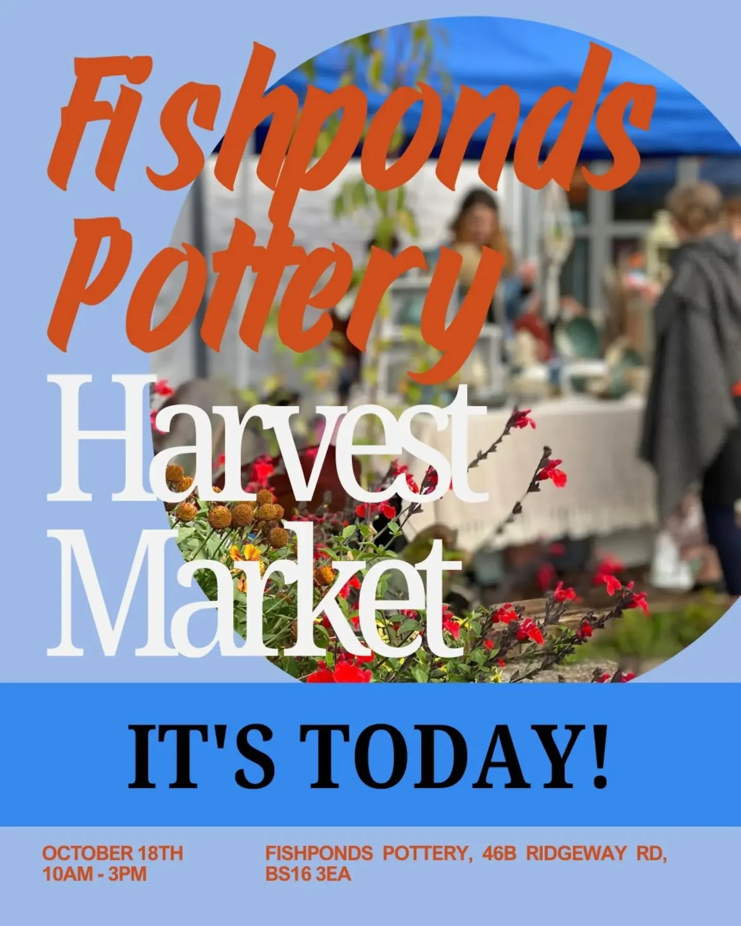 We're excited to welcome you from 10am-3pm today for our annual Harvest Market at Fishponds Pottery! 

🧵 Join us to browse a range of consciously crafted goods made by local, skilled craftspeople. You'll find pottery, prints, textiles, treen and mor