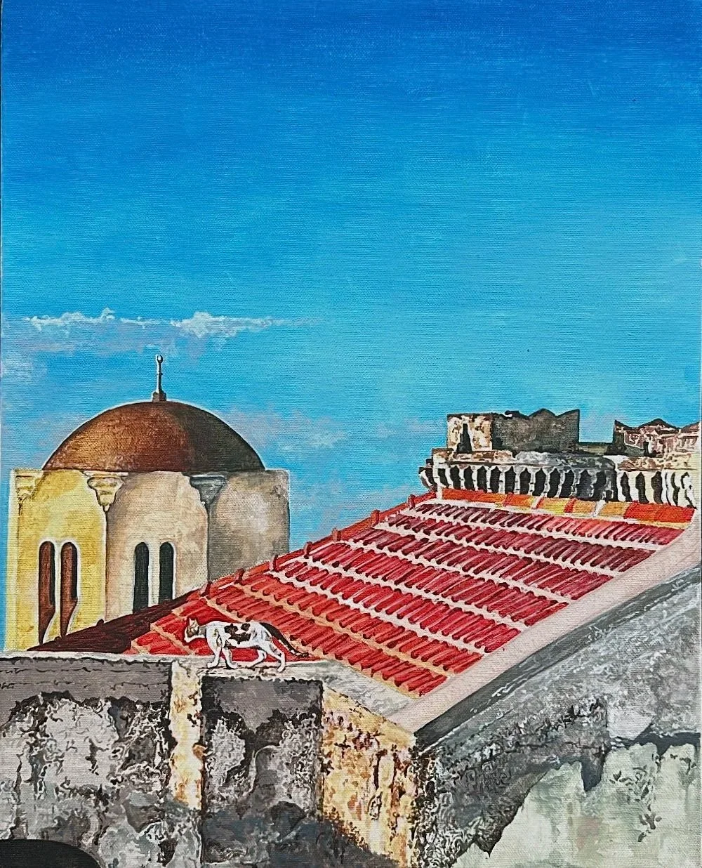 40x50cm acrylic on canvas