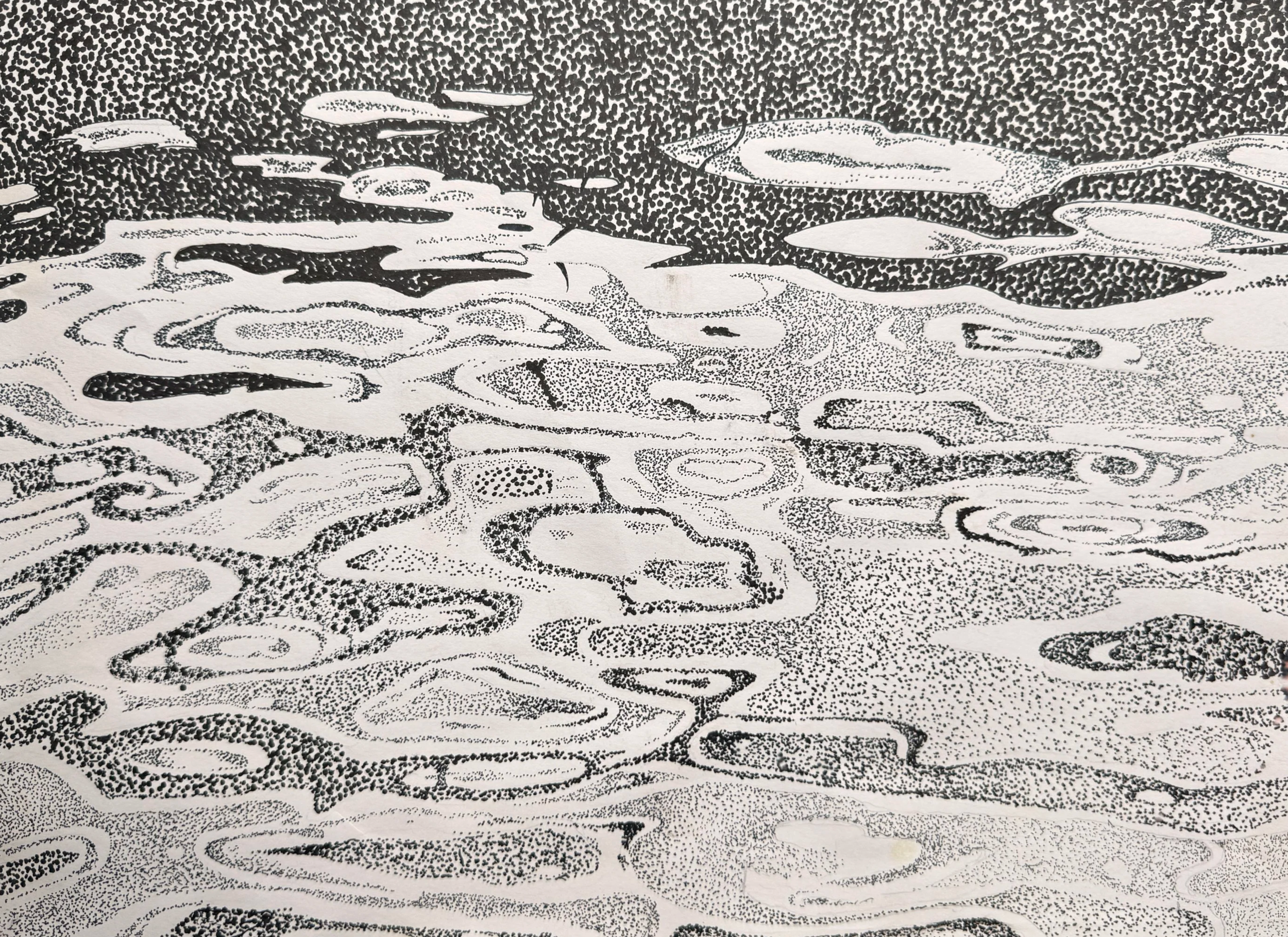 30x42cm fineliner on paper