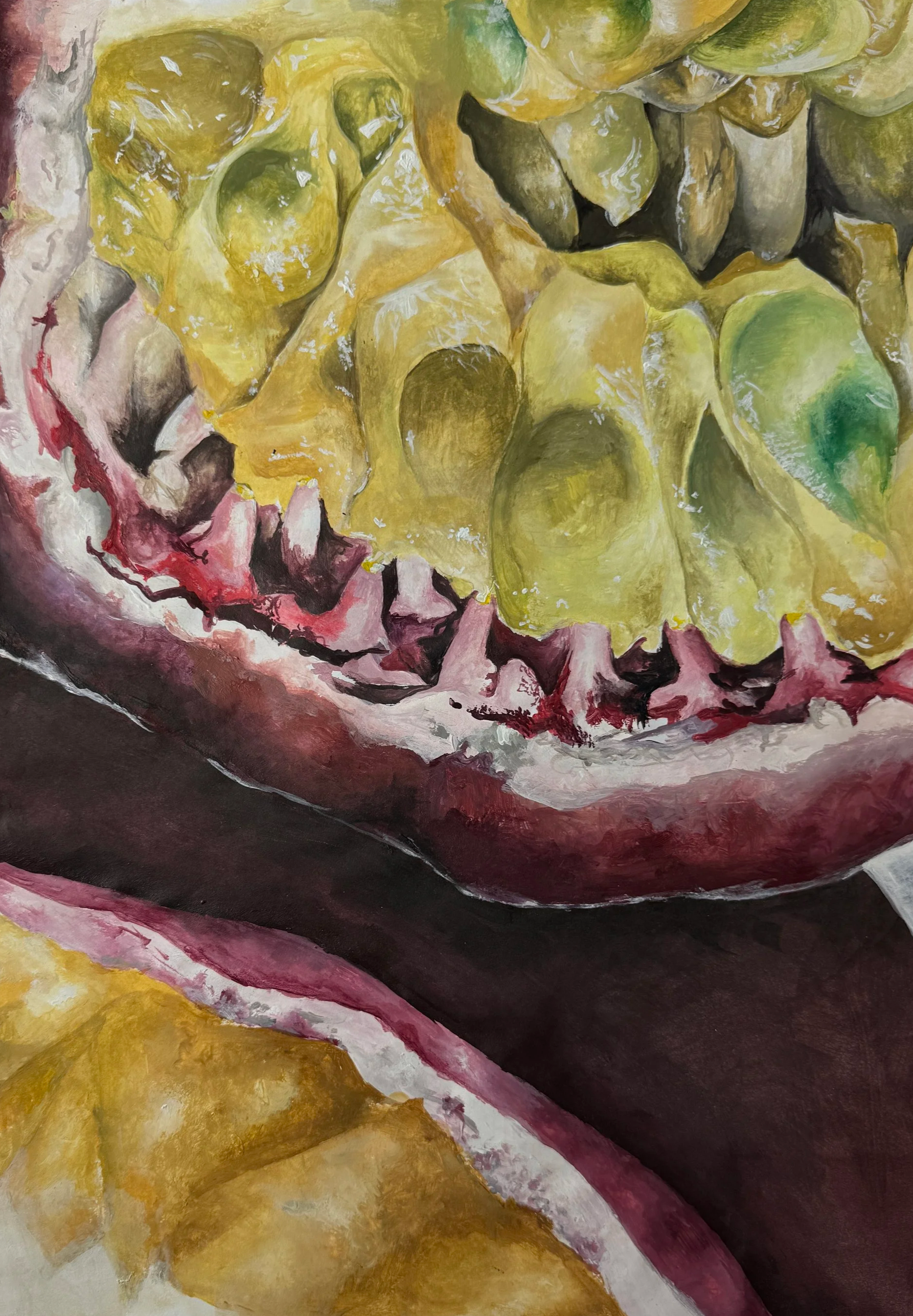 30x42cm acrylic on paper