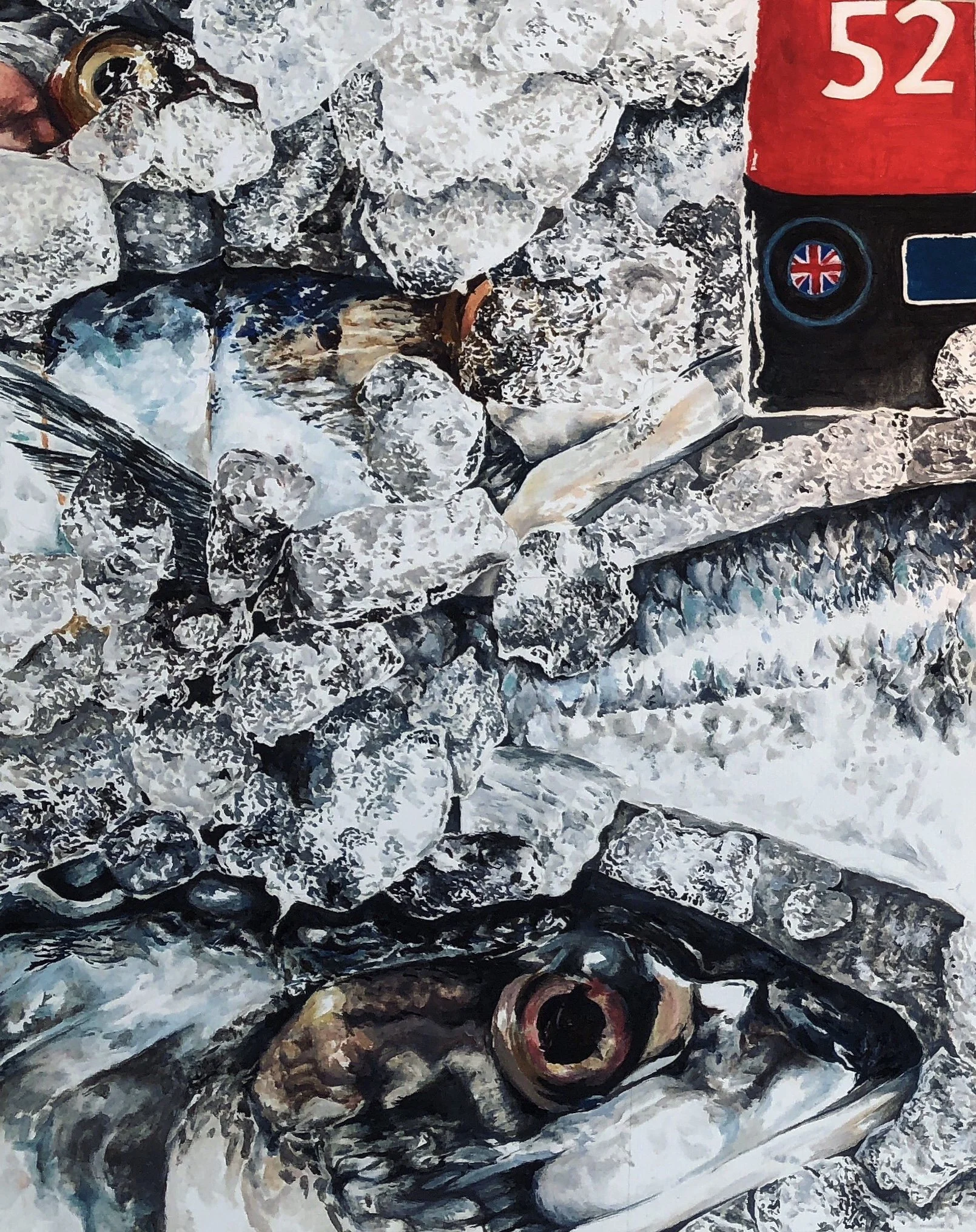 42x50cm oil on paper