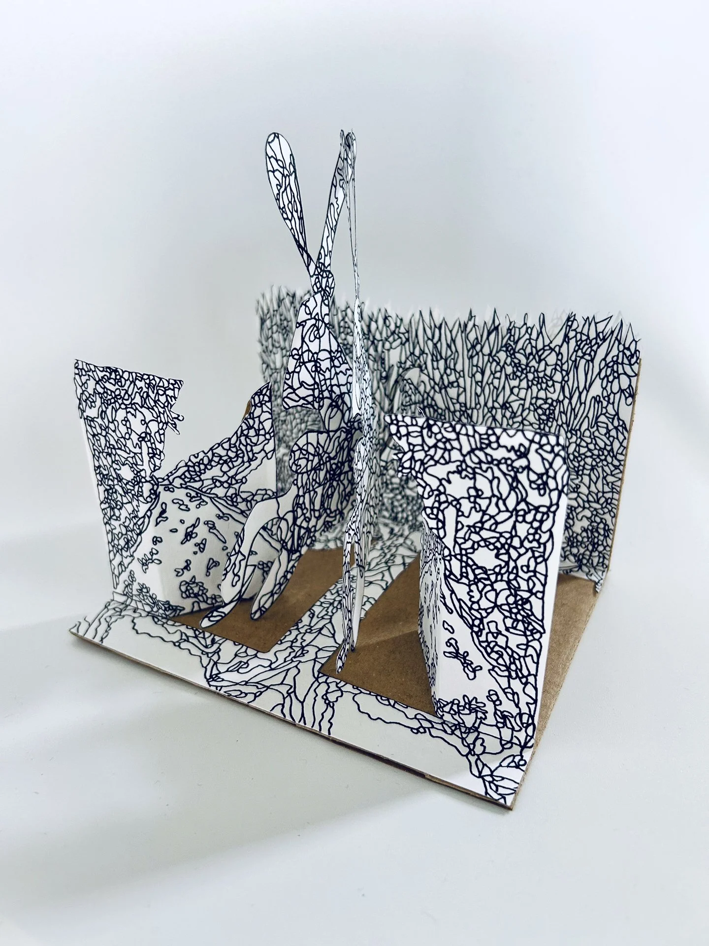 For Cecily, 2023, Pen on paper and cardboard(1)web.jpg