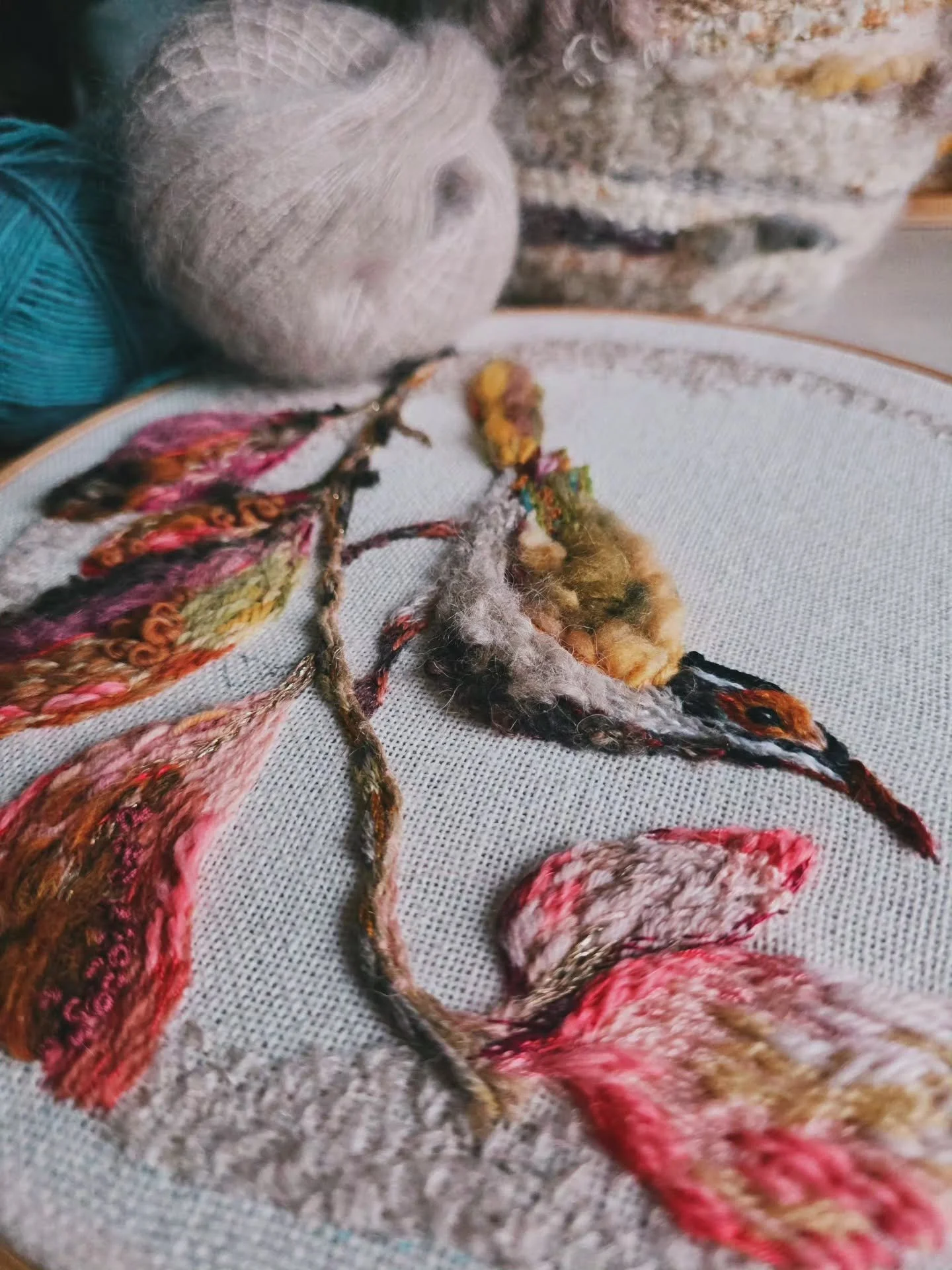 I keep thinking about the finishing stage of a piece.

Not the dramatic final point, when everything suddenly comes together, but the much slower and more ordinary work of noticing what is still unfinished.

Adding a little support here.
Softening an