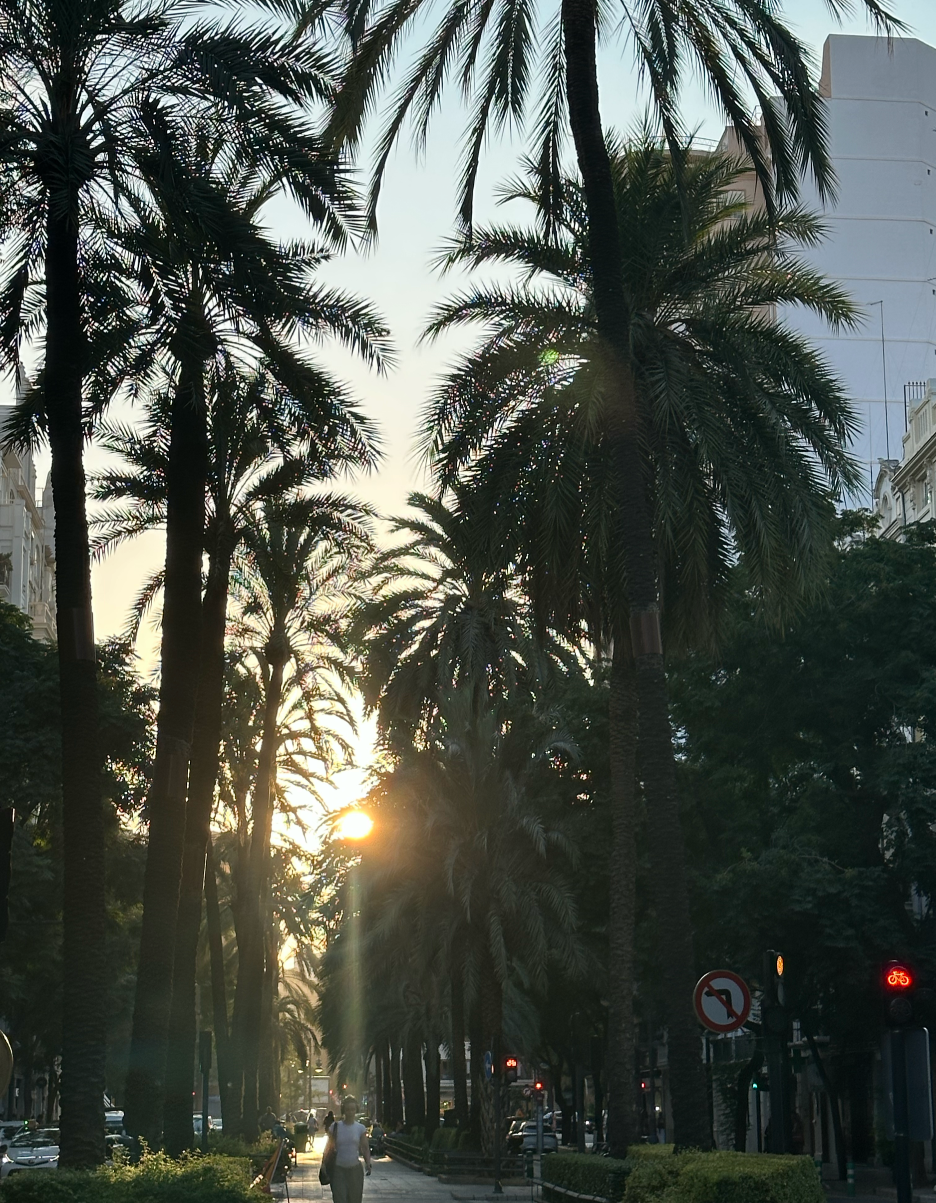 Sunsets were around 9pm, and the city kept hopping long after that. 