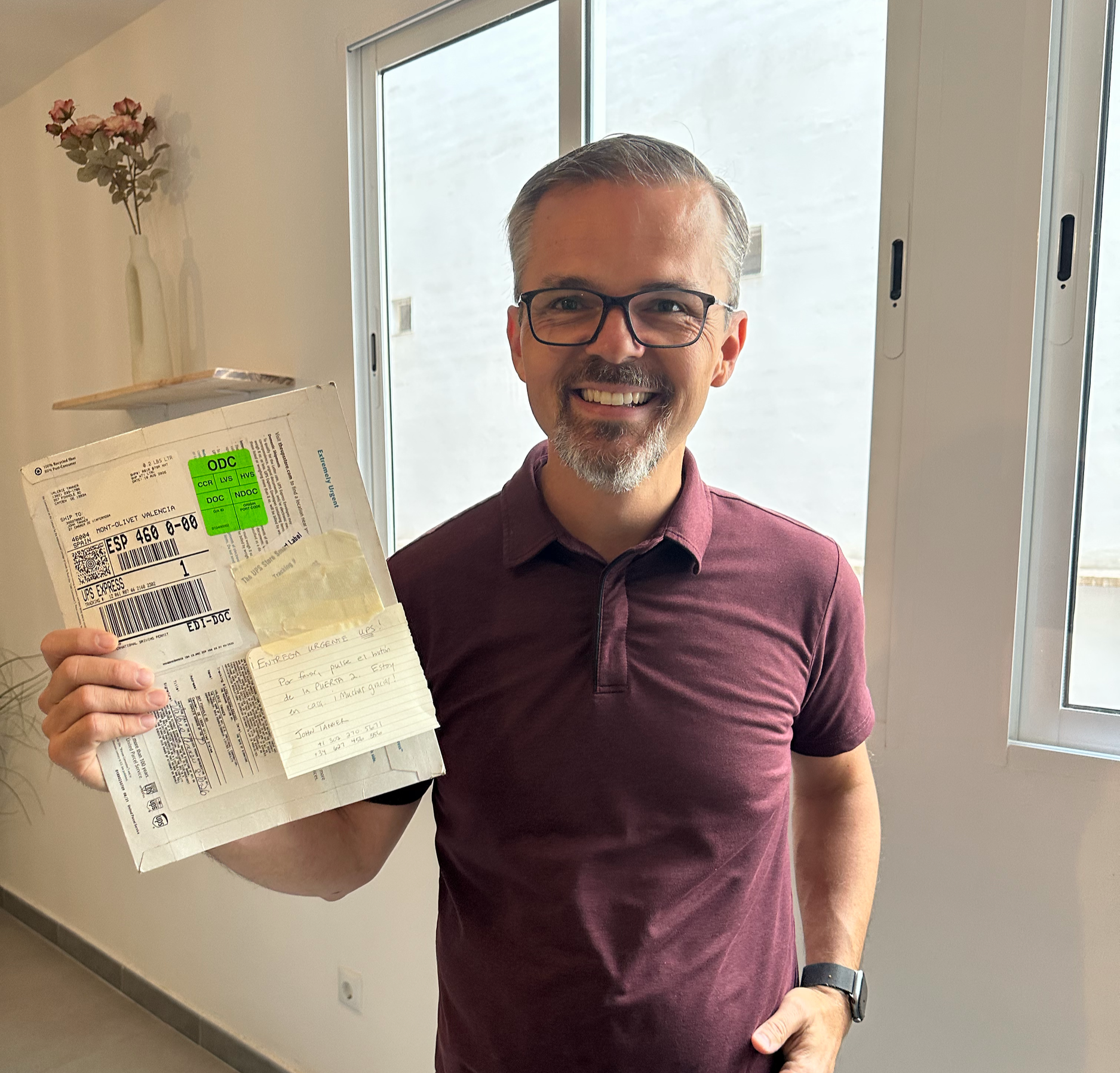 We had a bit of a hiccup when we realized that John needed an International Driving permit before we could rent a car for the next part of our adventure.  It took a lot of cross country international work (with the help of John's parents) to get it t