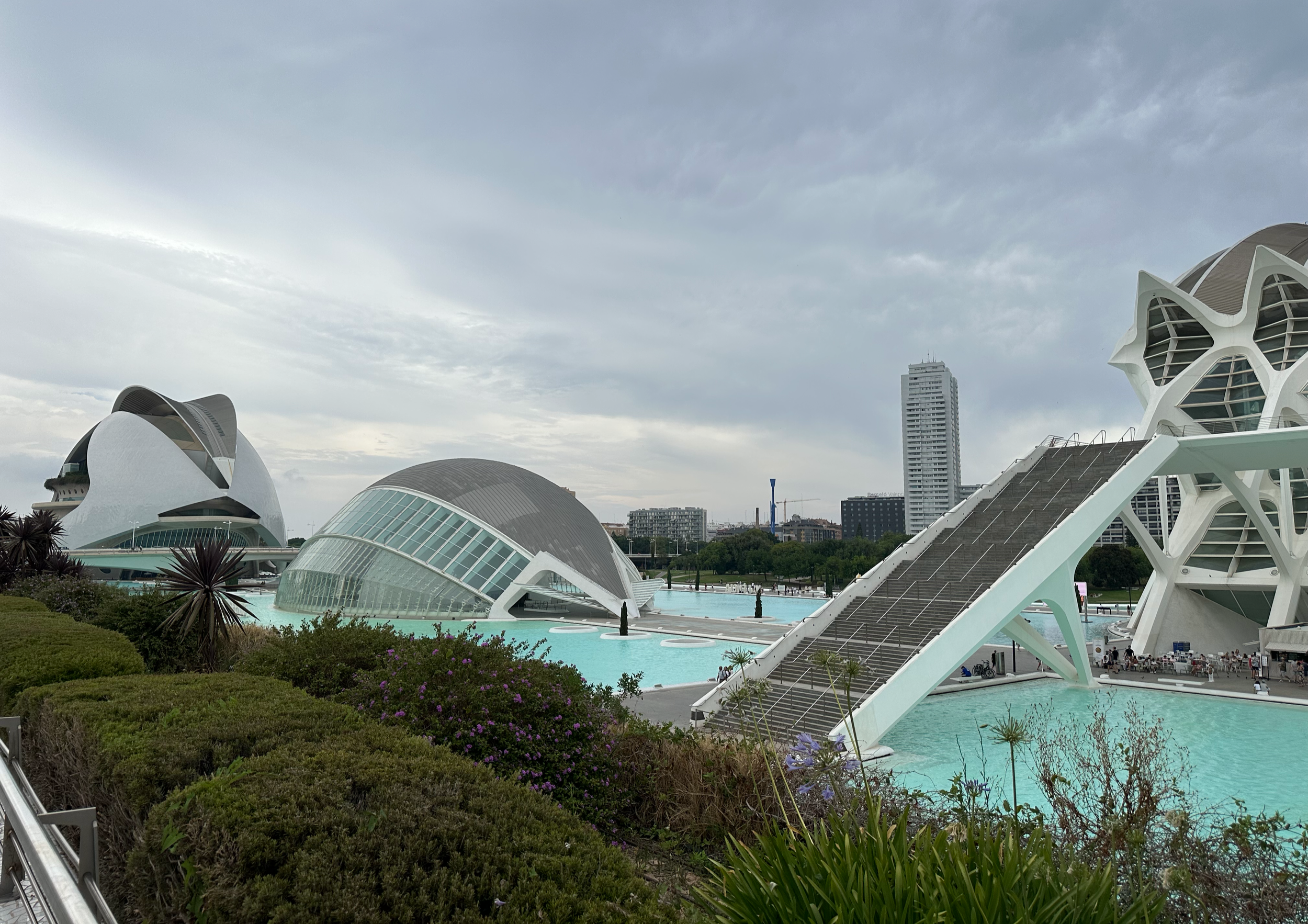 From far away to the front: The Opera House, Hemispheric, and the Science Museum