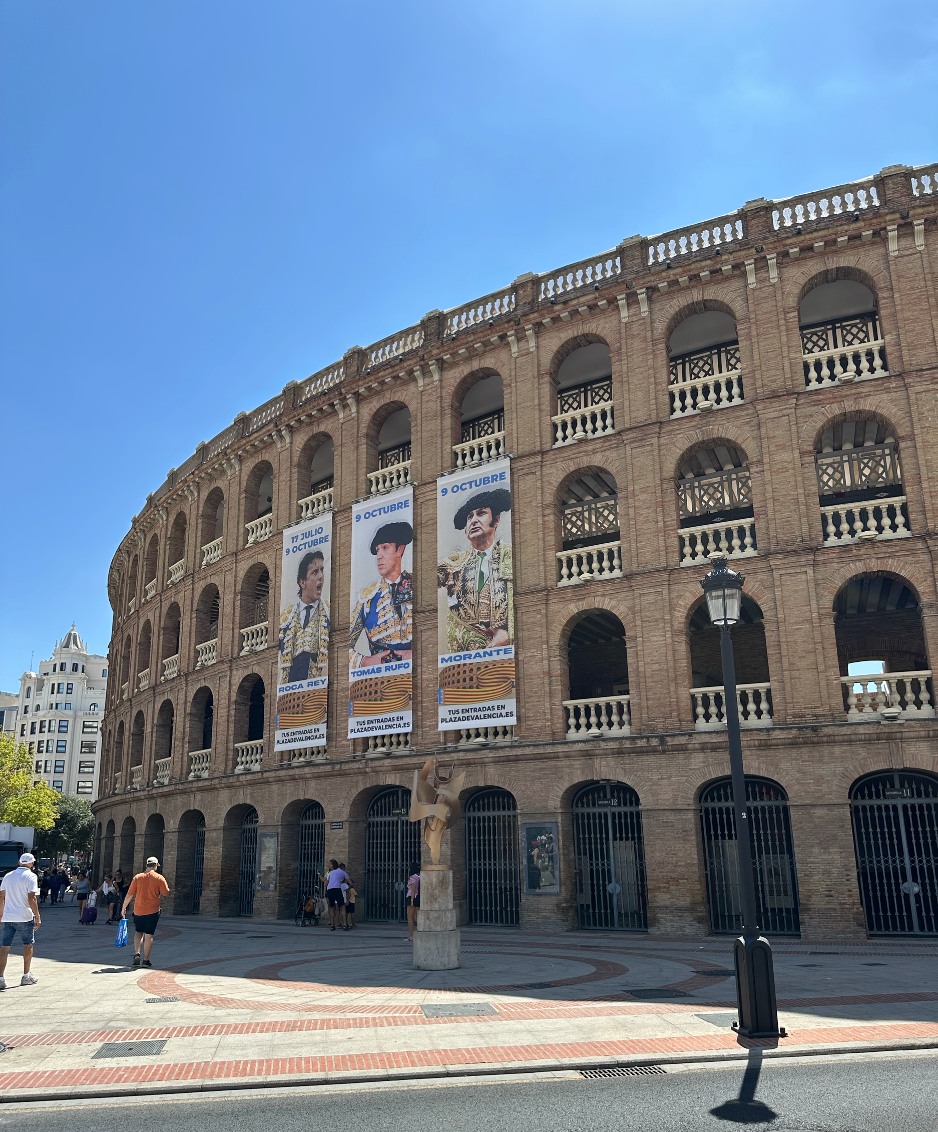 The bull fighting ring is still in use.  No, we won't be going to any bull fights.  Joshua would never permit it.  