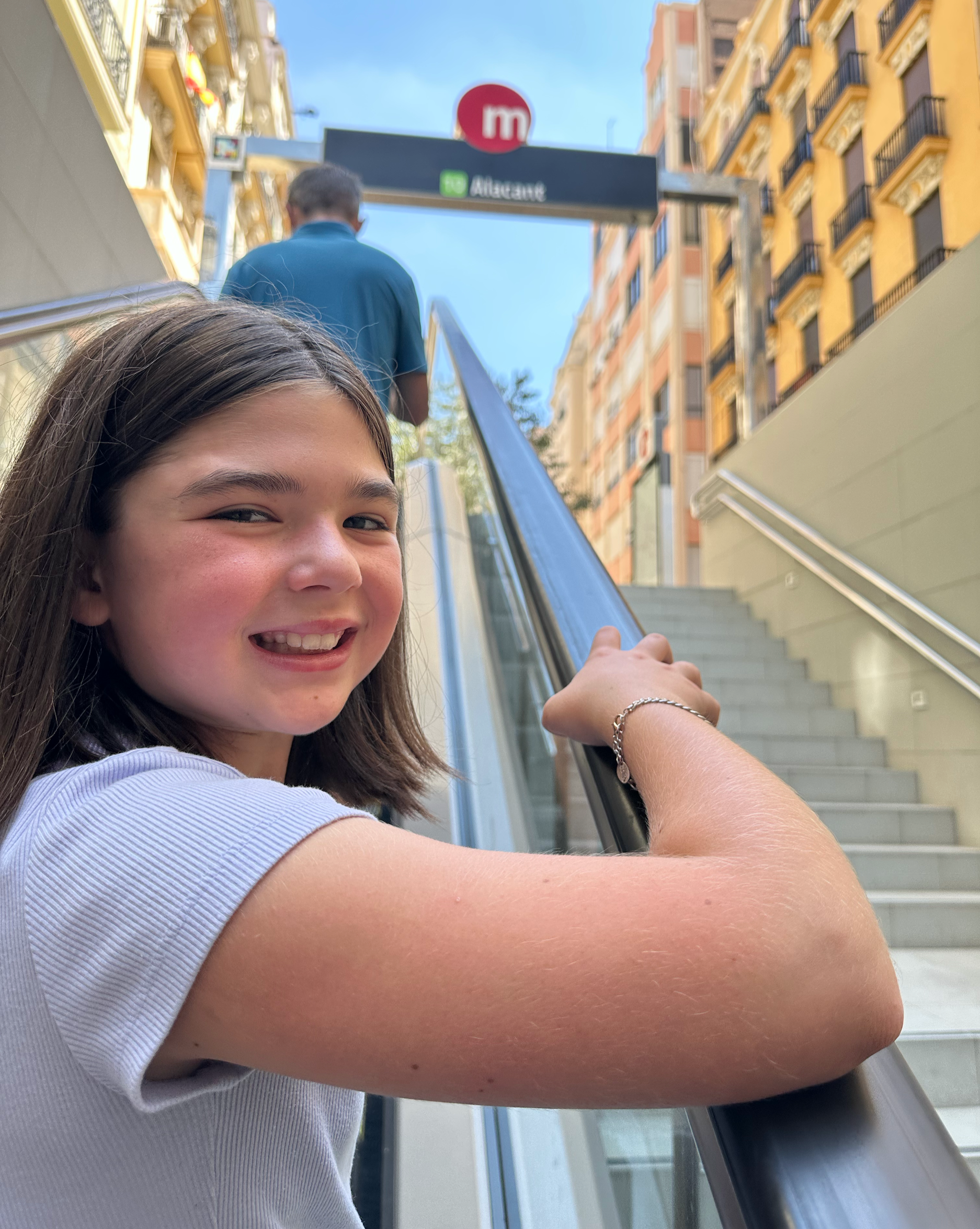 Amelia and Joshua have become pros at reading train lines and knowing how to get around on the Metro (yay for life lessons!)