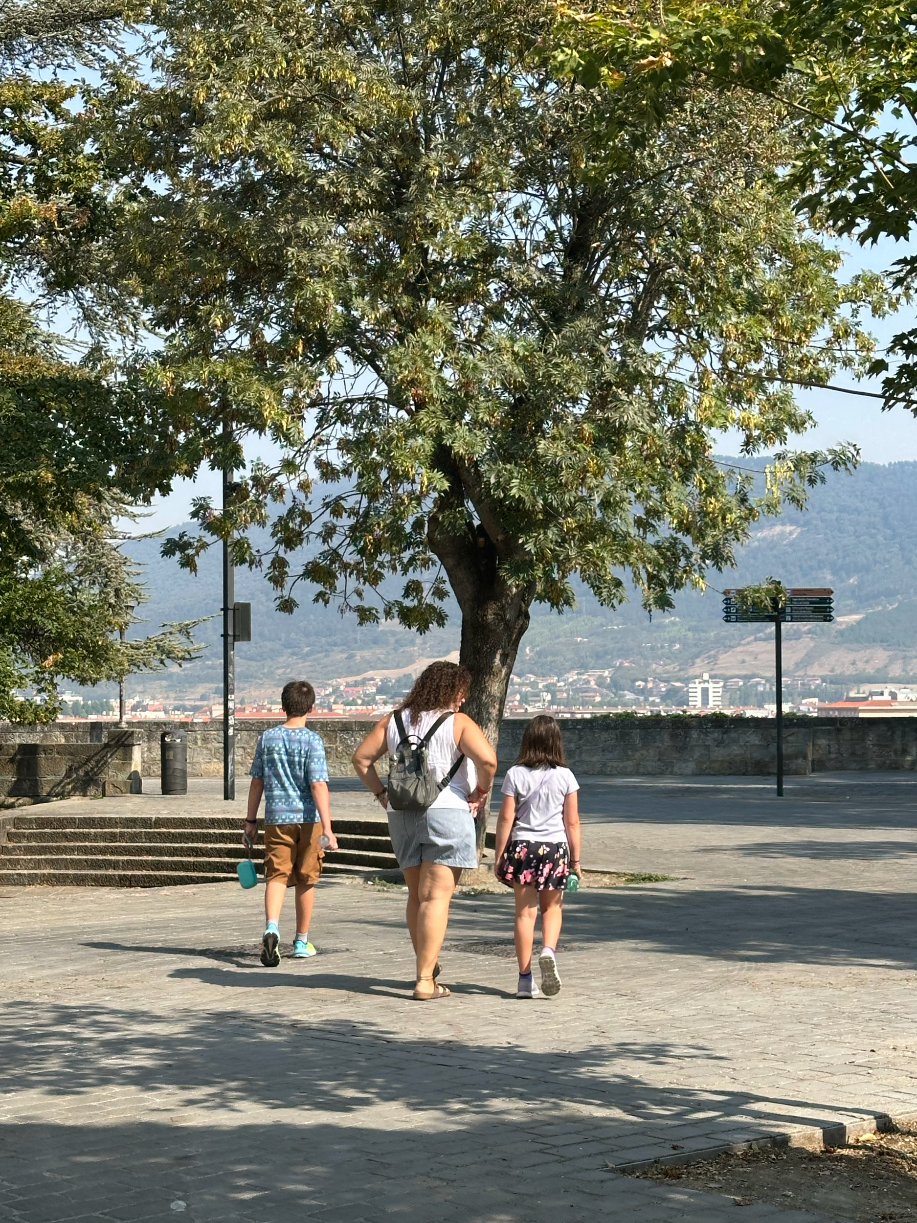 Srta. U was our official tour guide for Pamplona. Only the best! First, we went to get a view of the city and see the old city walls.