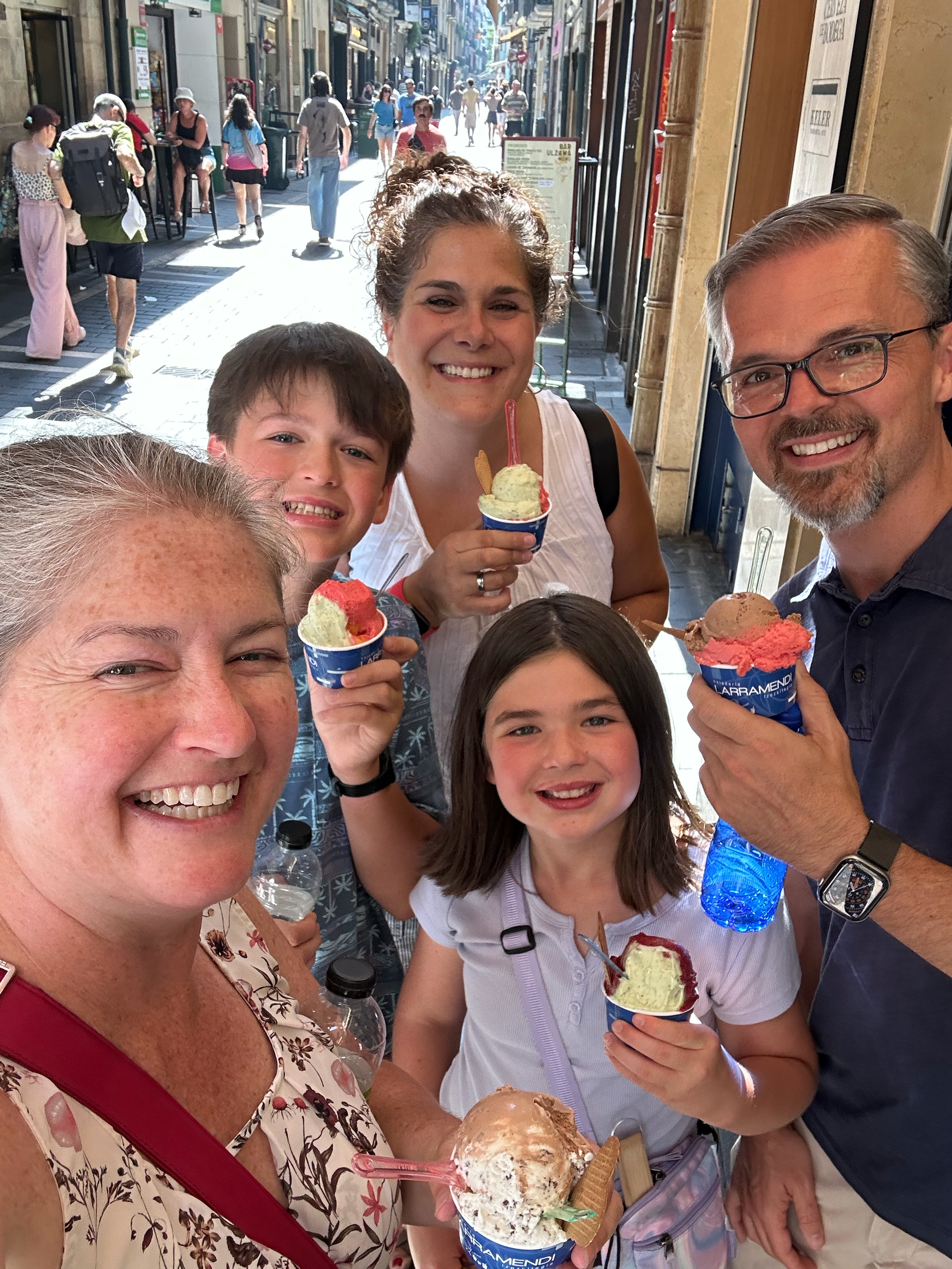Of course, we needed to end the festivities with some gelato! 
