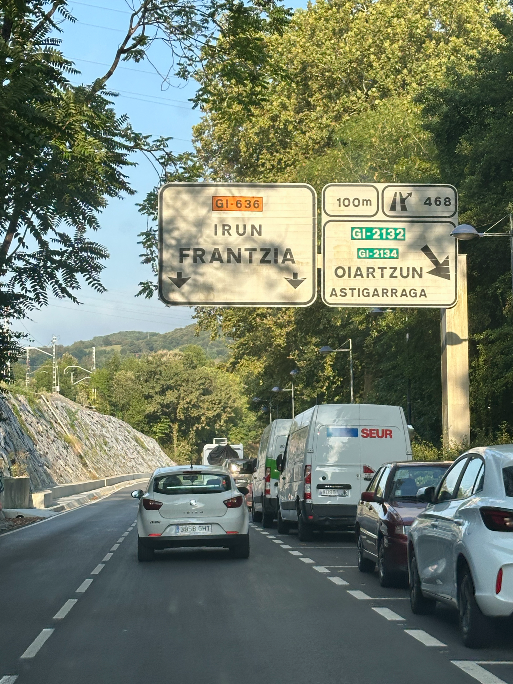 We ended our day with lots of traffic going into France. What would normally take 1.5 hours was closer to 3 hours on this day. 