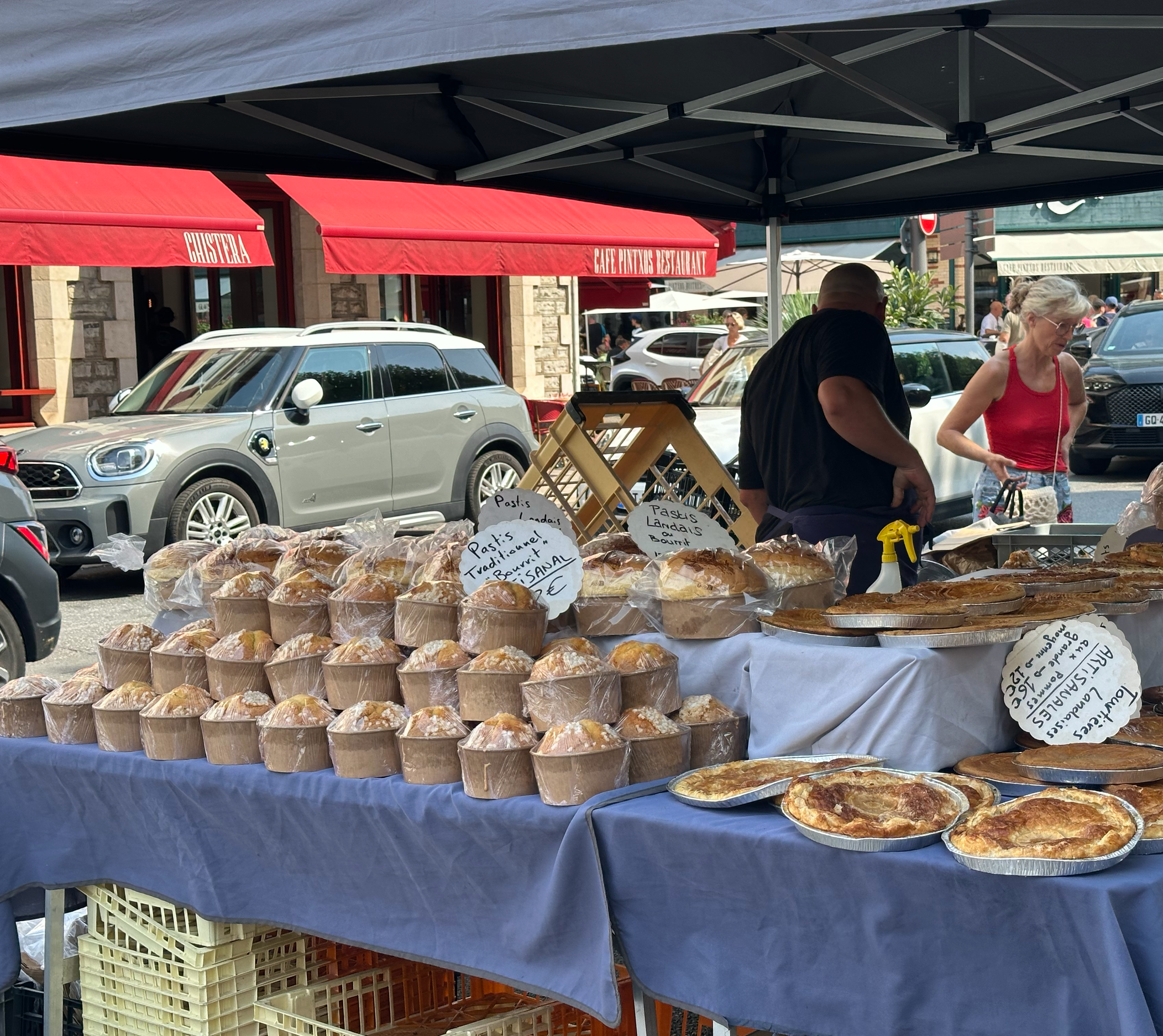 And there were lots of traditional breads and pastries.