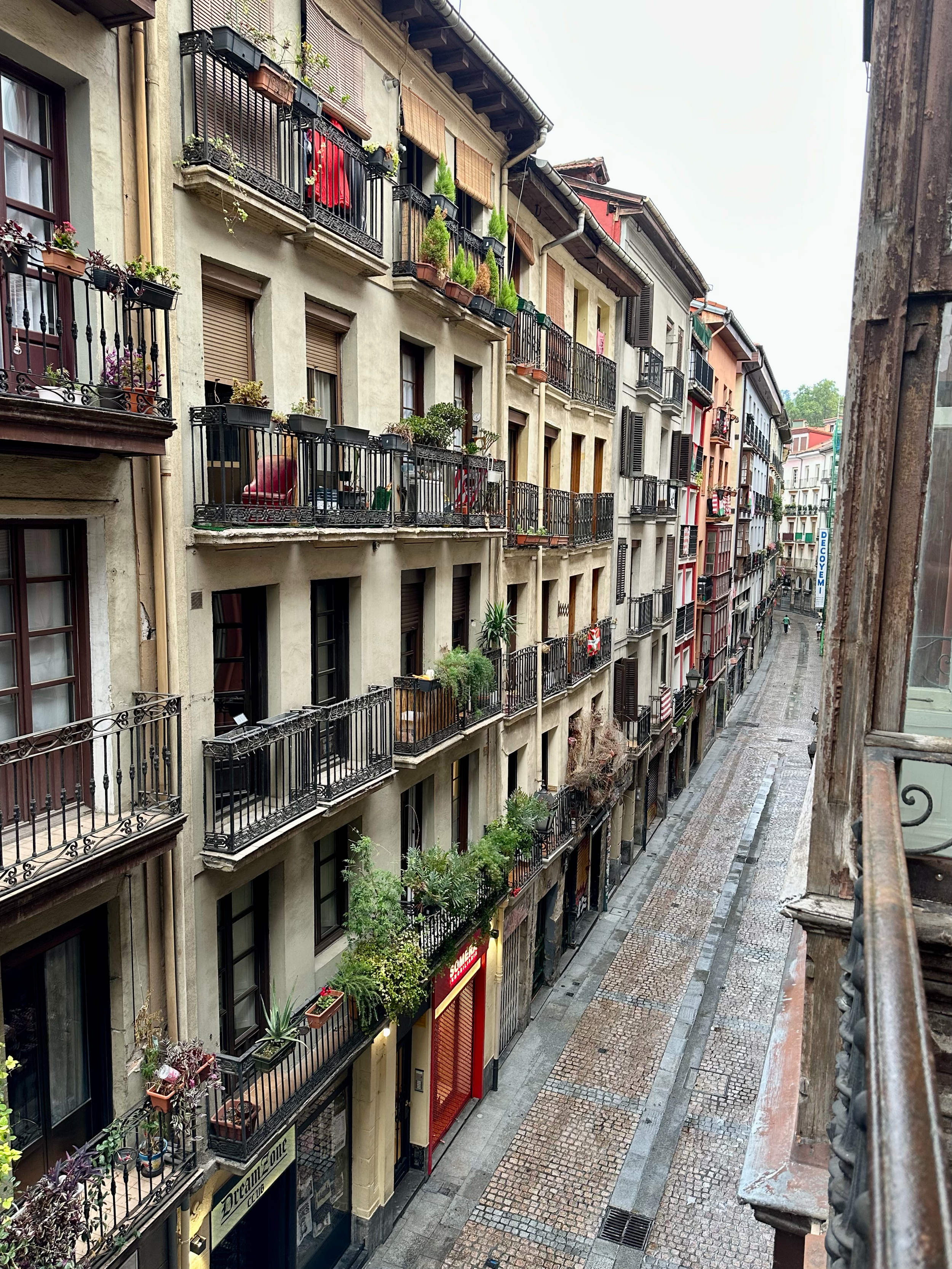 This view! This view made all the traipsing worth it.  Here is our idealistic view of life in Europe. Ha!
