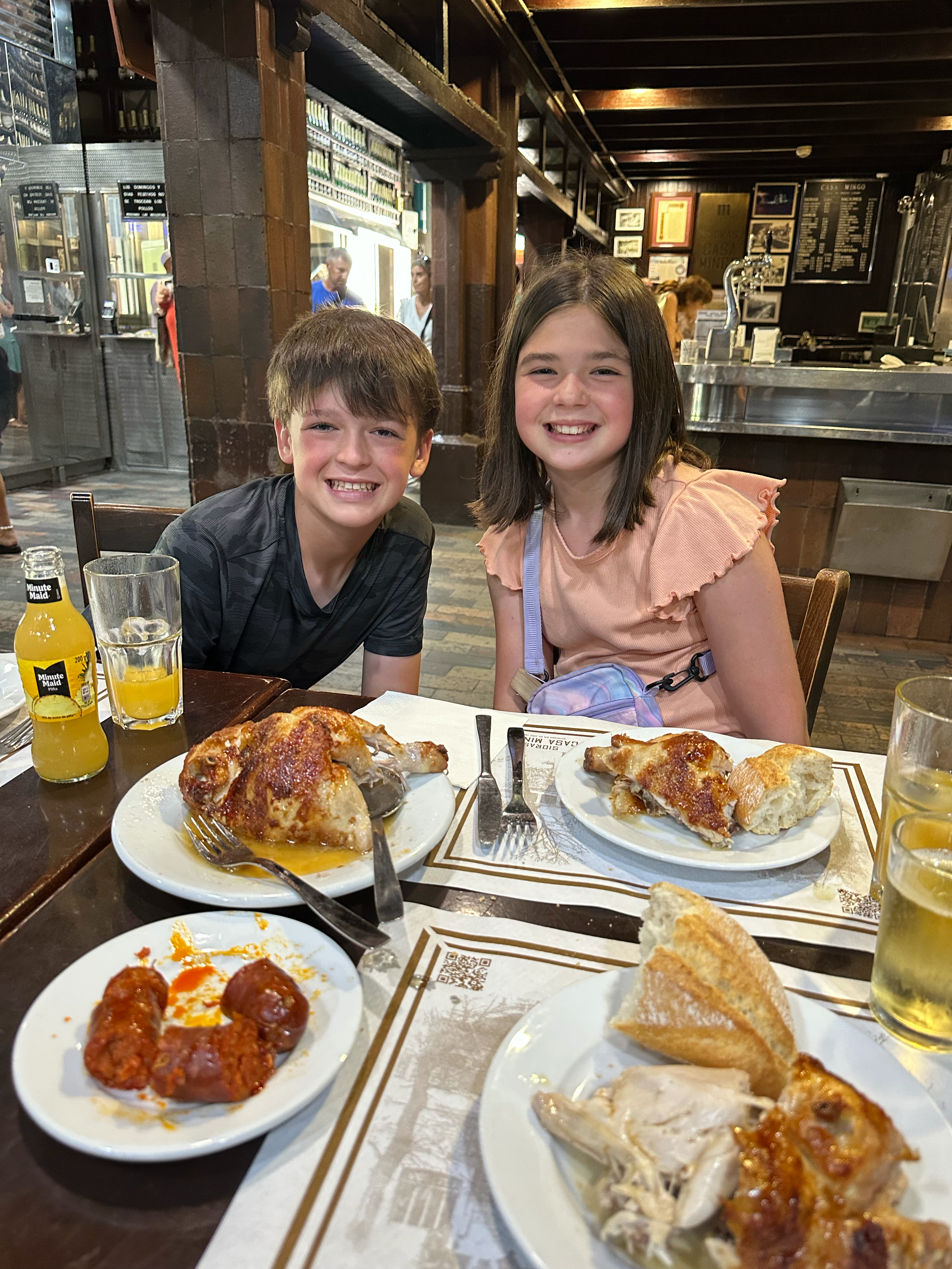 The chicken was absolutely amazing as well as the chorizo in cider.  Thanks for the recommendation, Harbeson's!