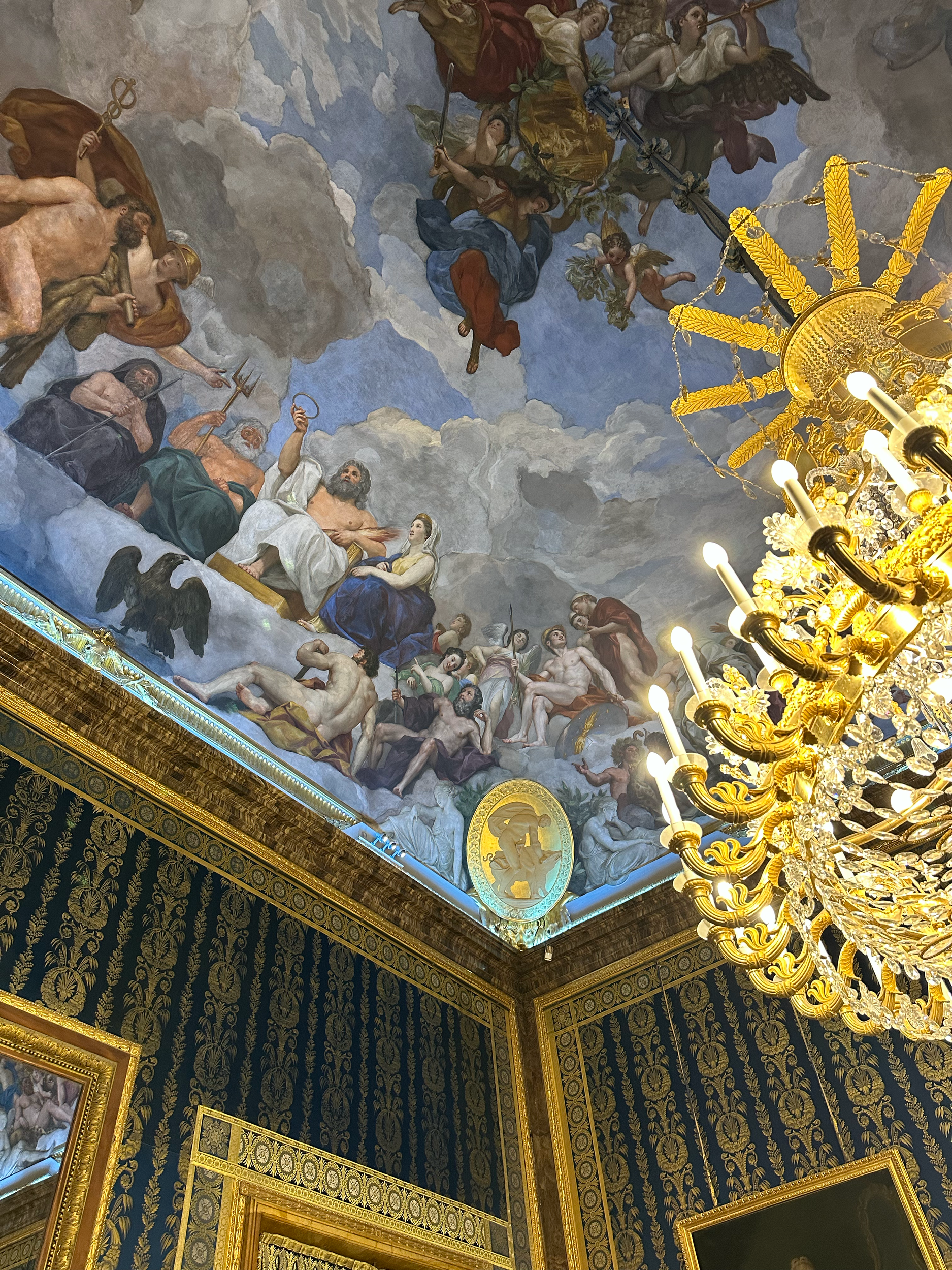 This palace was full of chandeliers and vividly painted ceilings.  While awe-inspiring, I couldn't tell you the details of this room.  