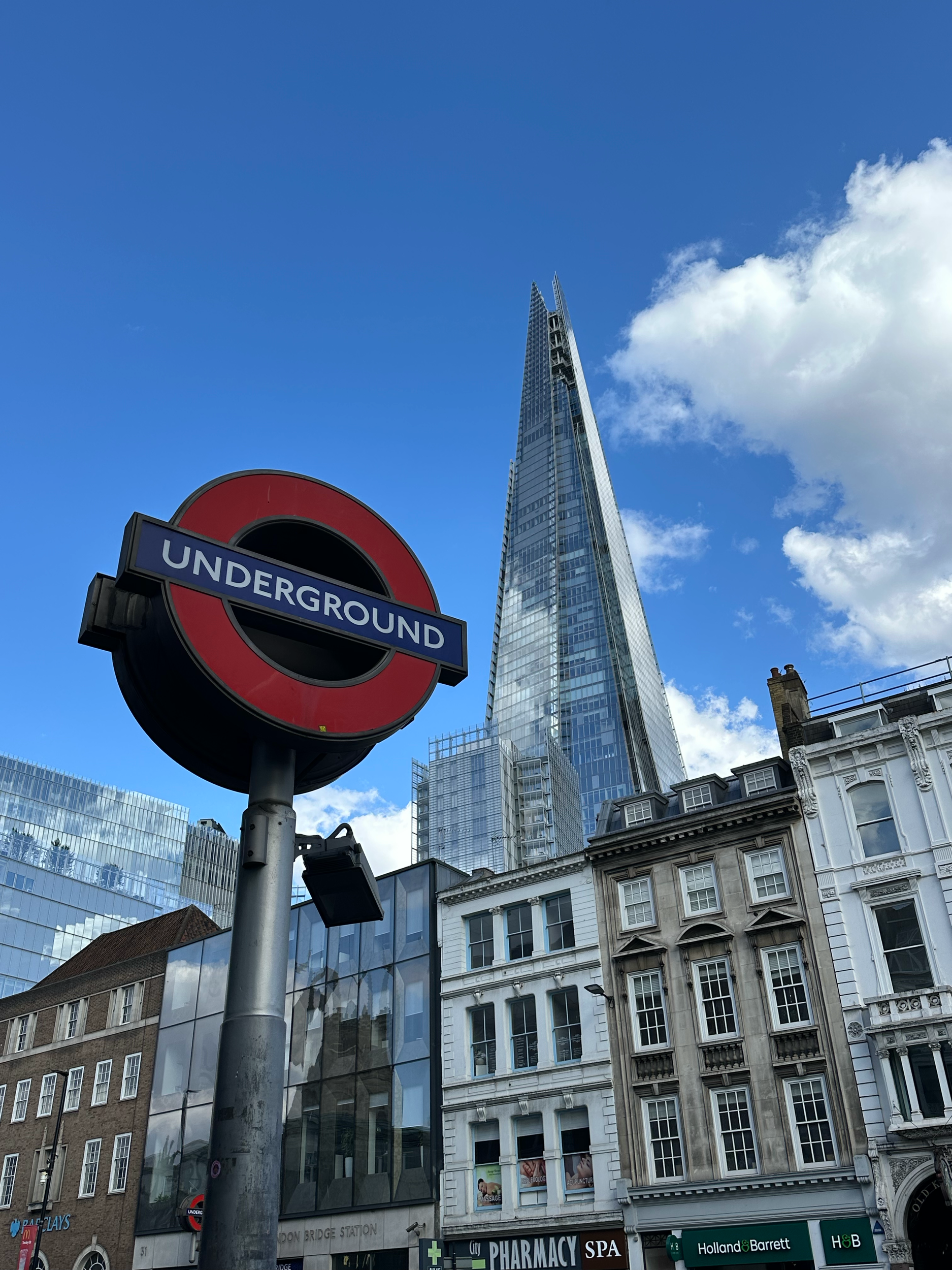 London Underground and "The Shard"
