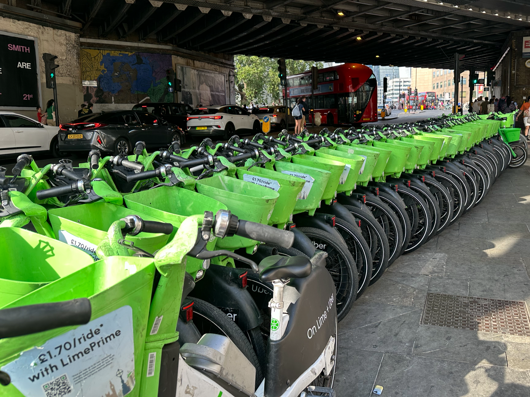 Fancy renting an Uber Lime bike?