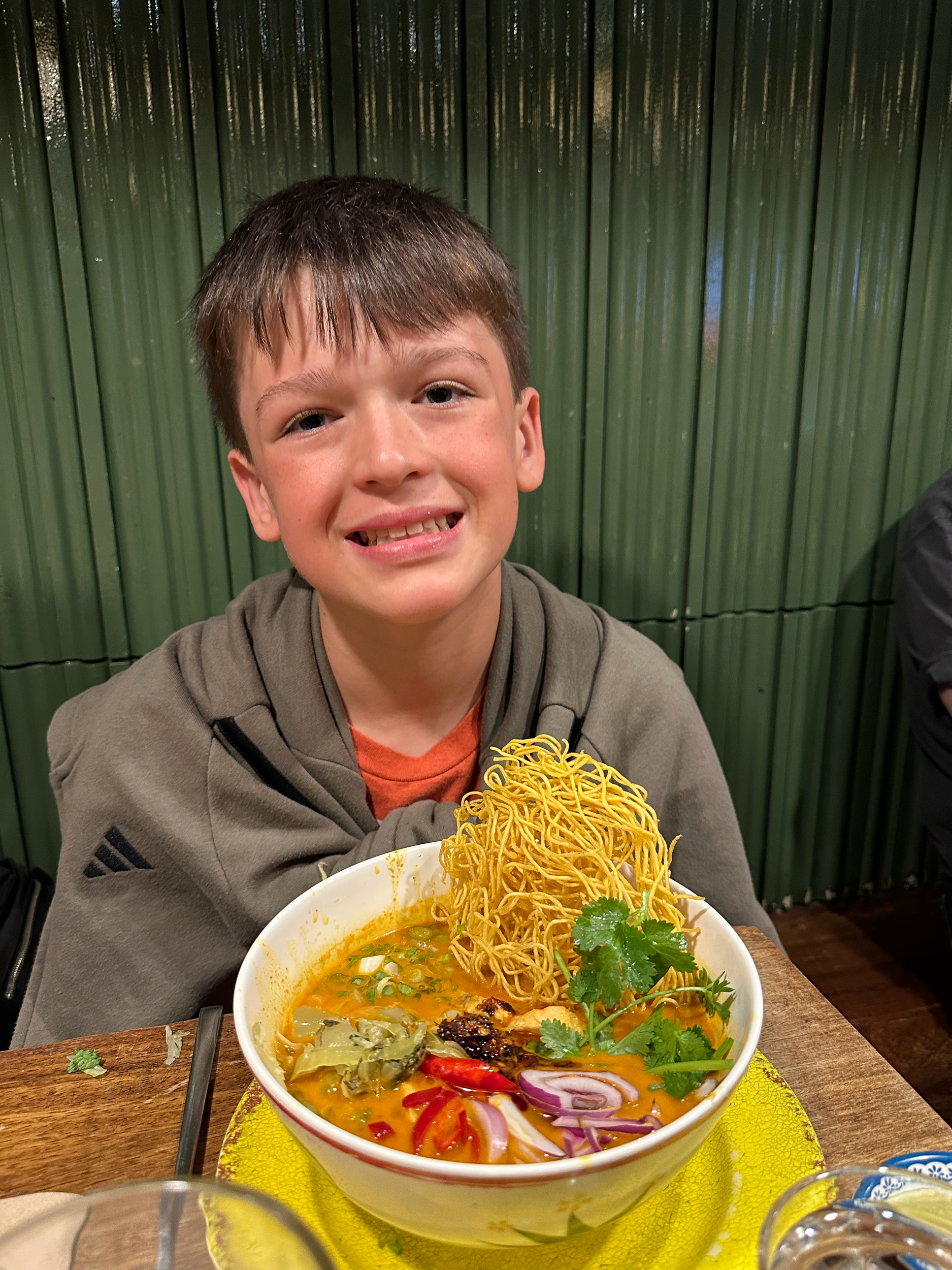 Khao Soi Noodle Soup! Also, very delicious!