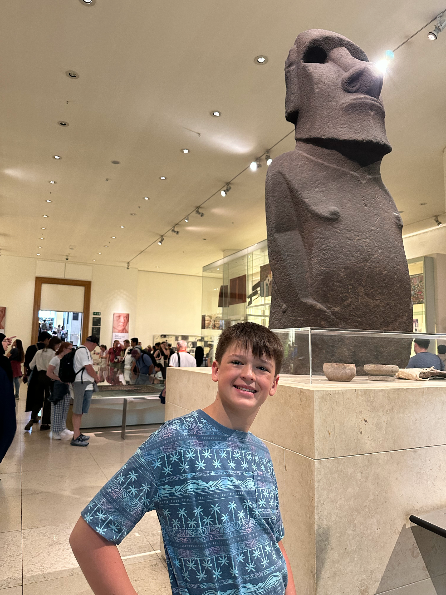 Hoa Hakananai'a/Moai; Rapanui, 1000-1200 (Easter Island)