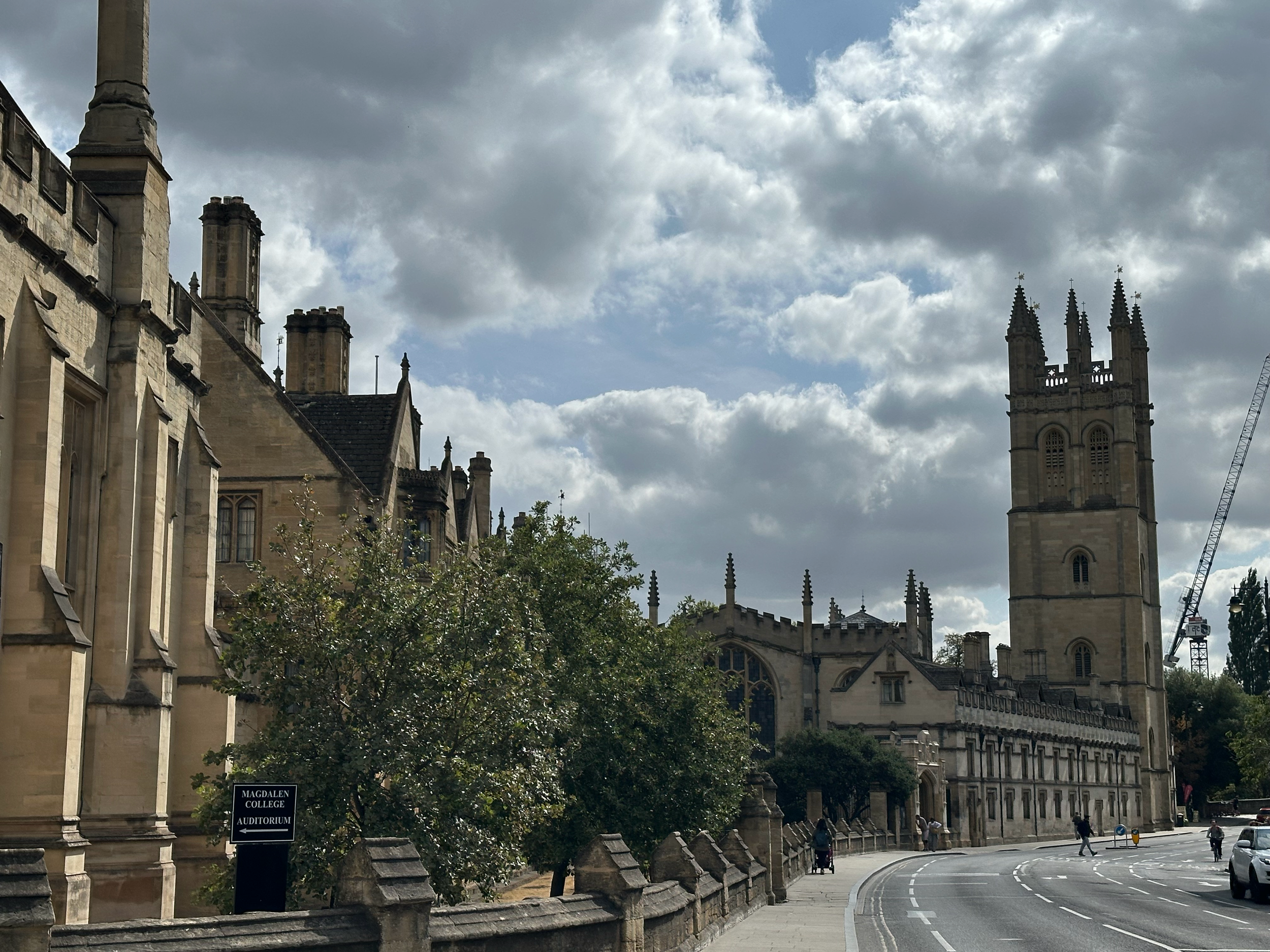 The Magdalen tower was built between 1492 and 1509. It is the tallest medieval structure that still exists in Oxford and part of Magdalen College.   
