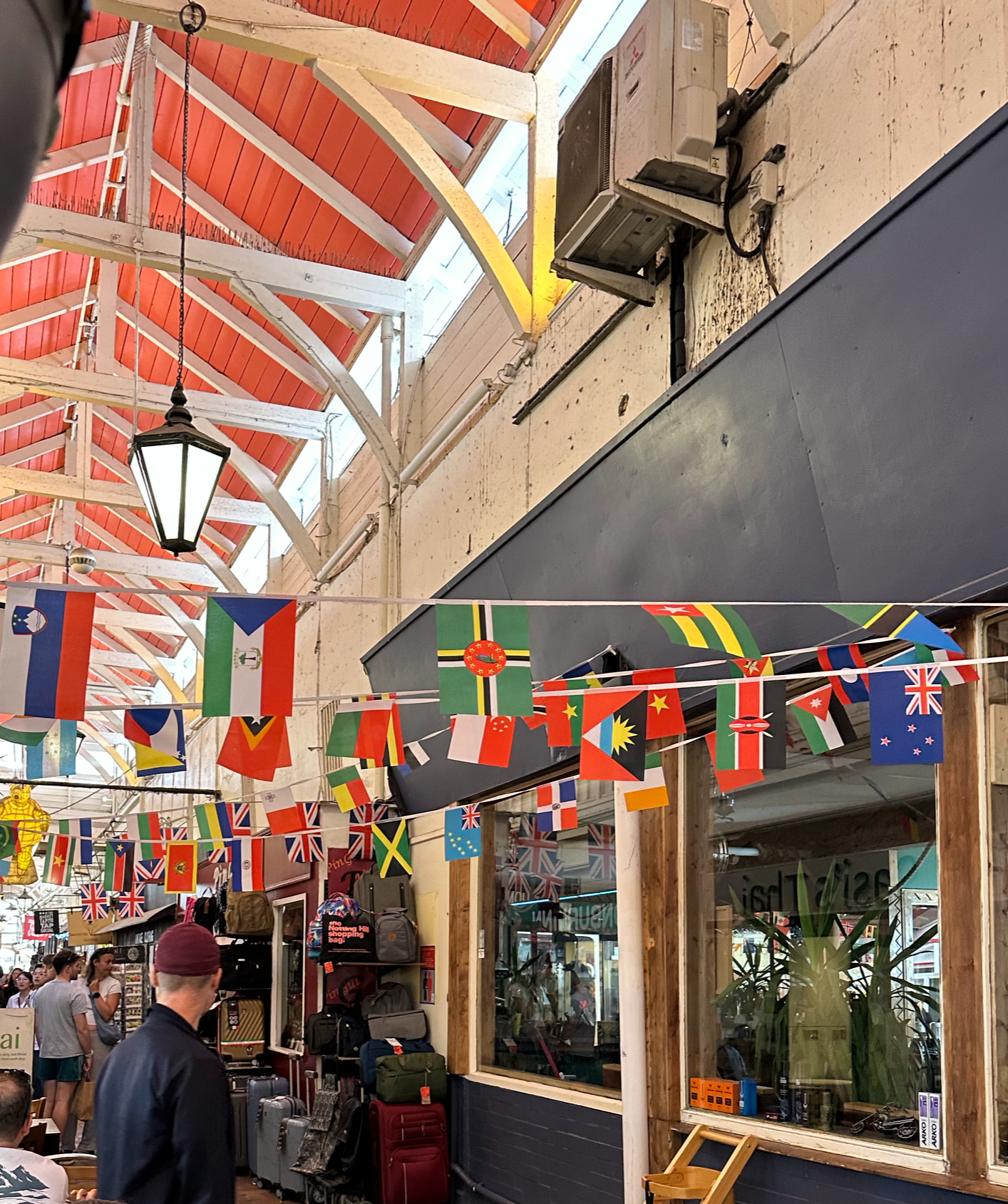 The Covered Market had lots of shops that were more like individual stalls.
