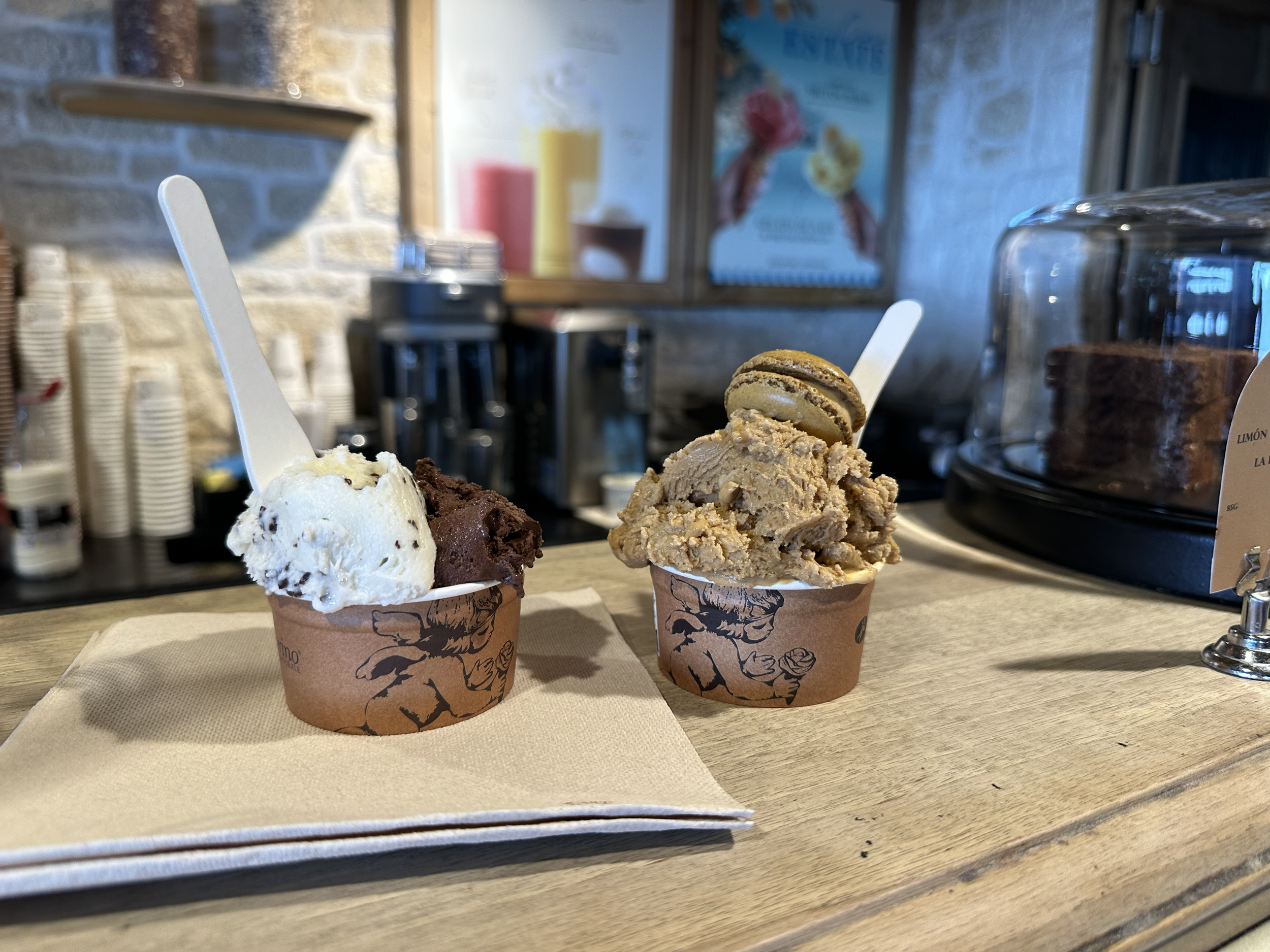 Gelato and Macarons?! Yes, please.
